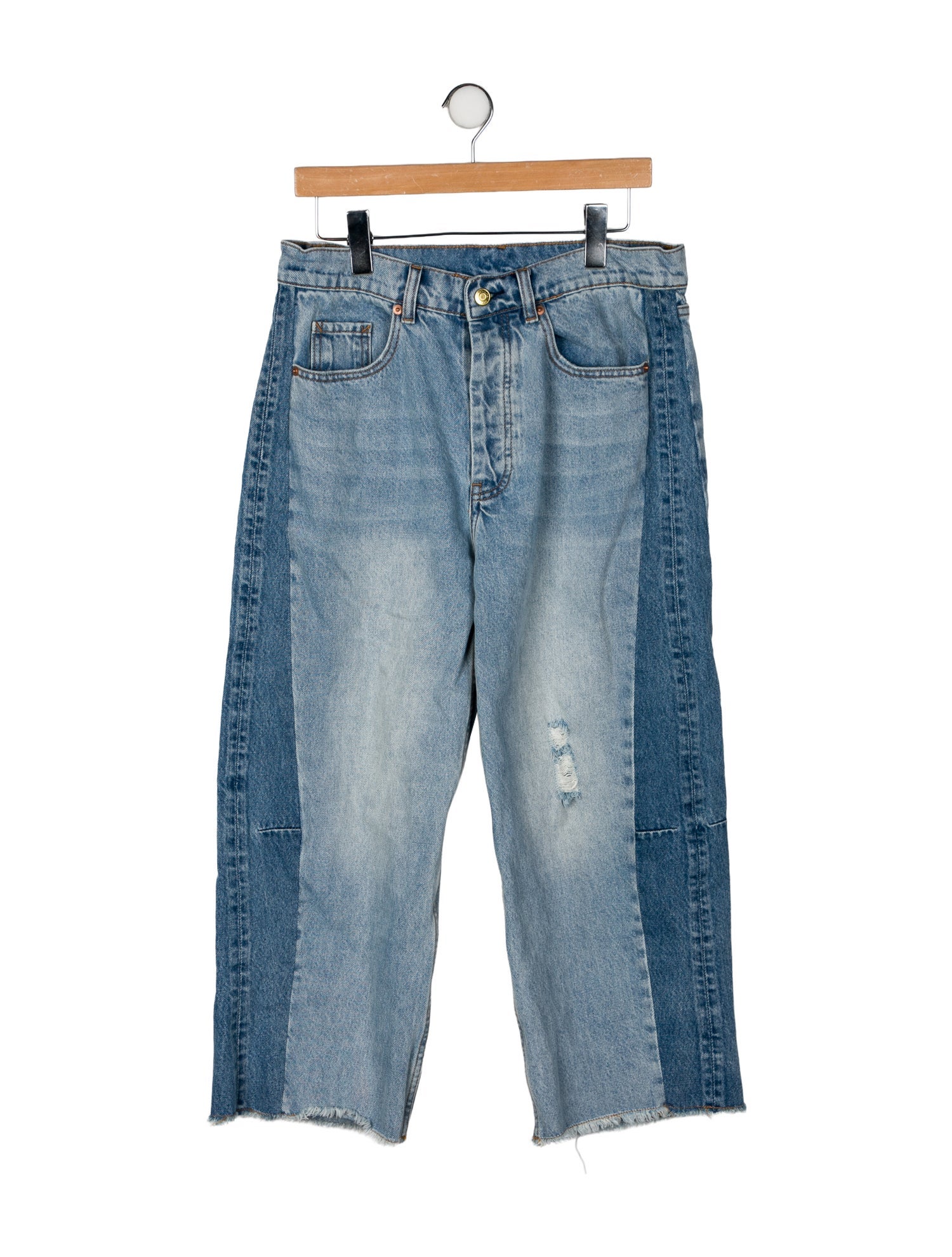 Roucha High-Rise Wide Leg Jeans