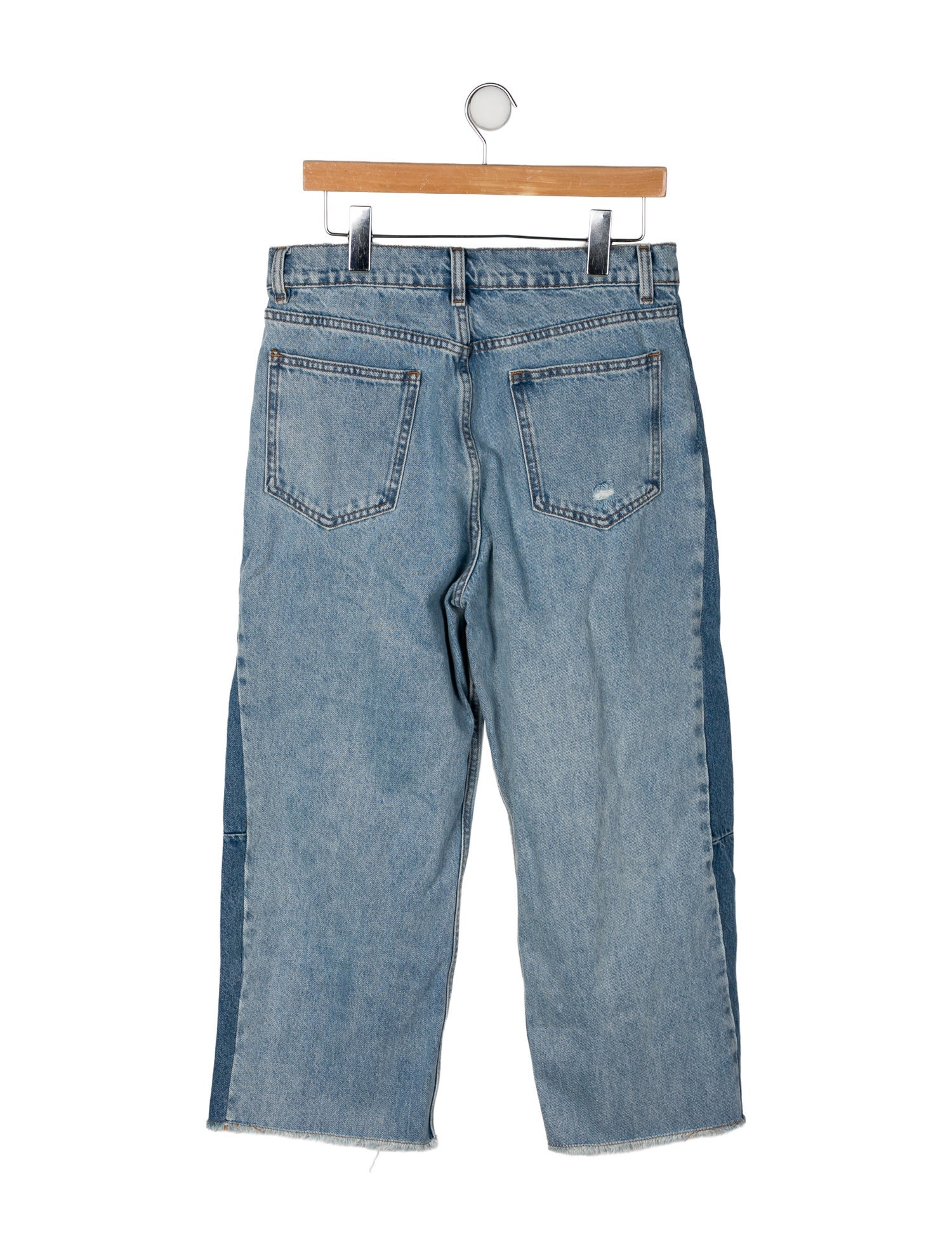 Roucha High-Rise Wide Leg Jeans