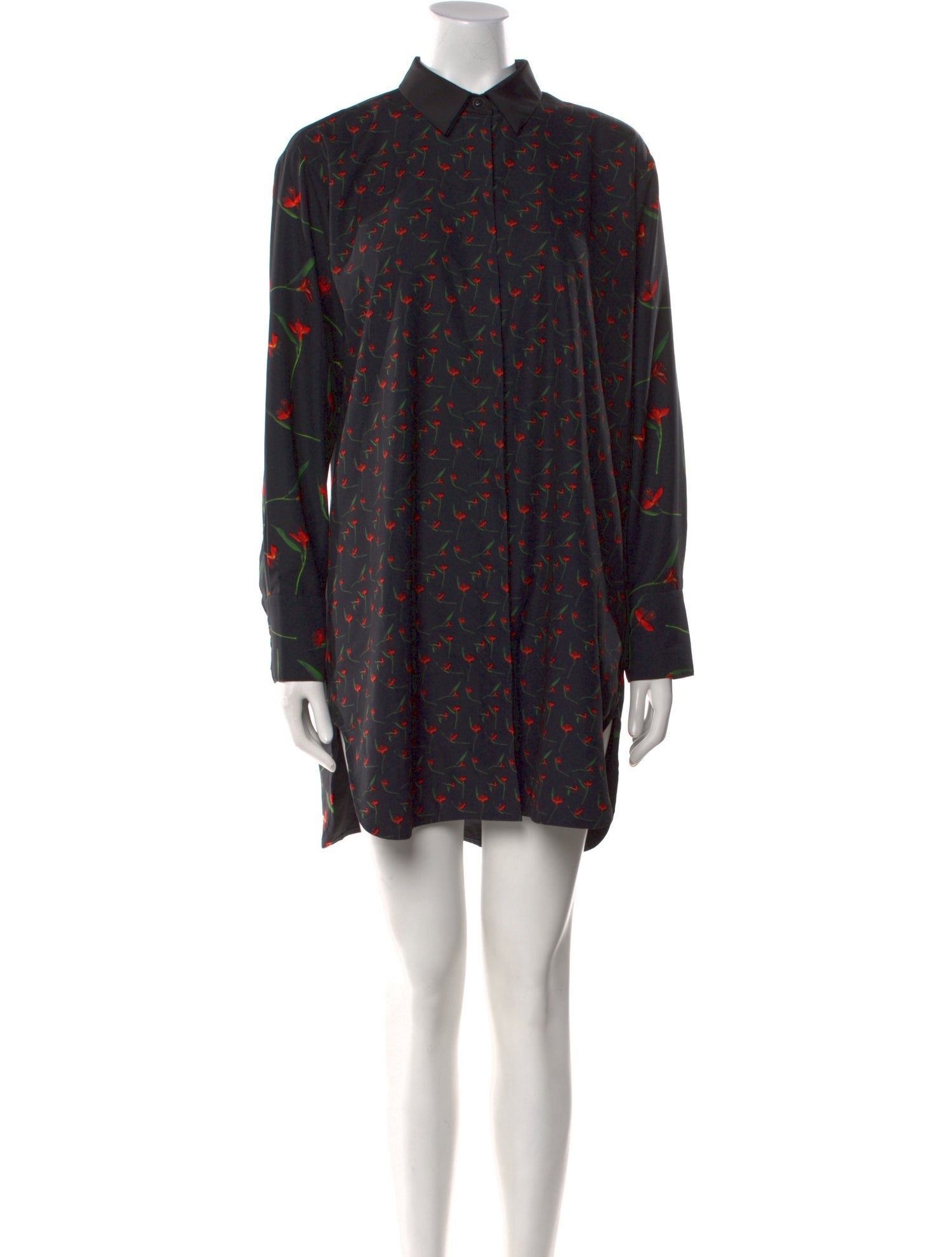 Roucha Floral Print Mini Dress