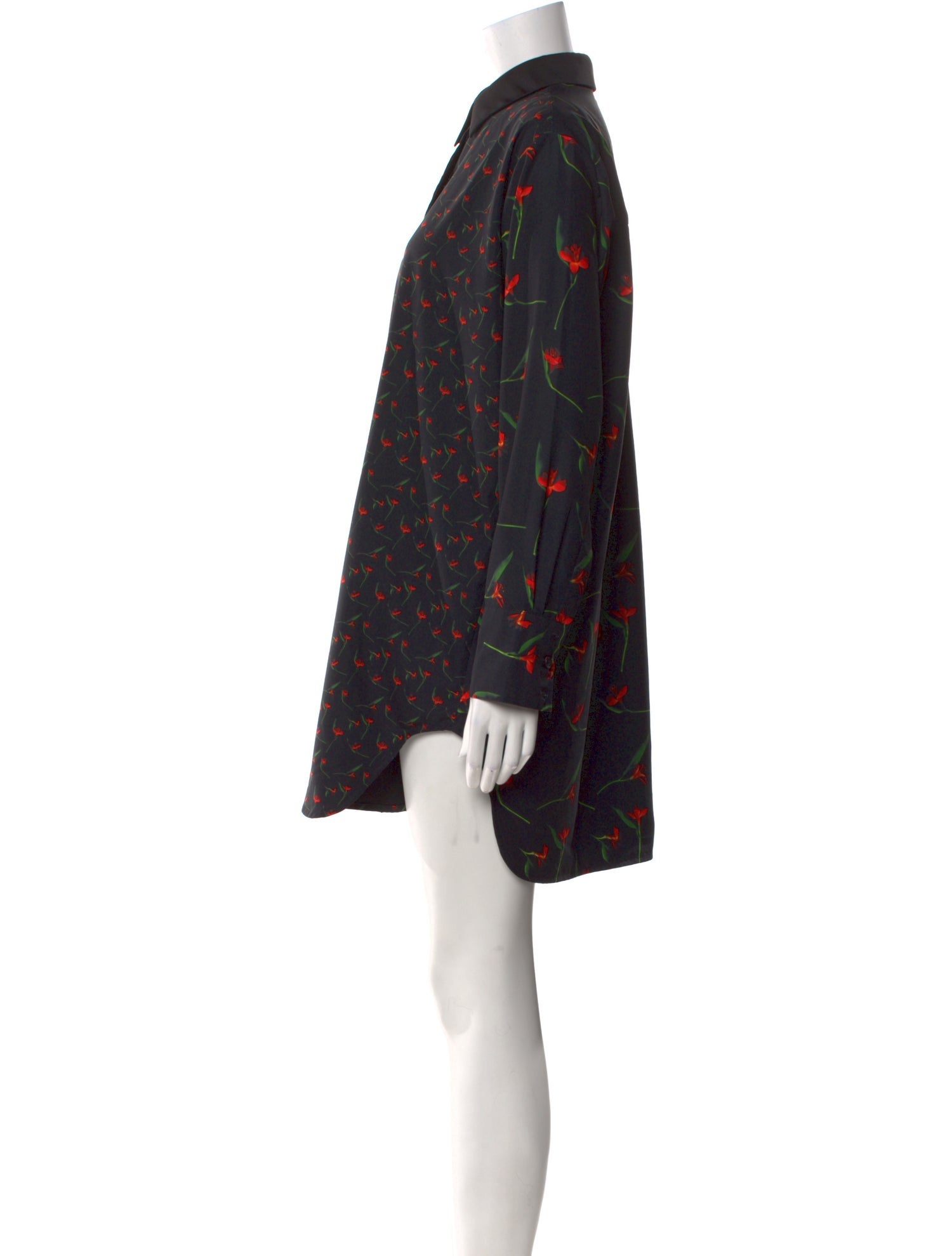 Roucha Floral Print Mini Dress