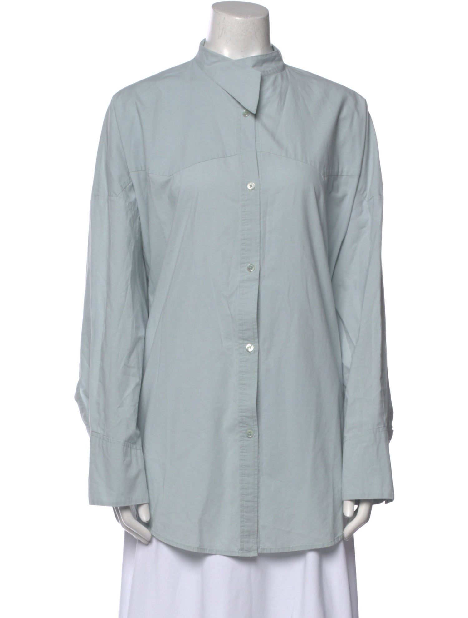 Roucha Long Sleeve Button-Up Top