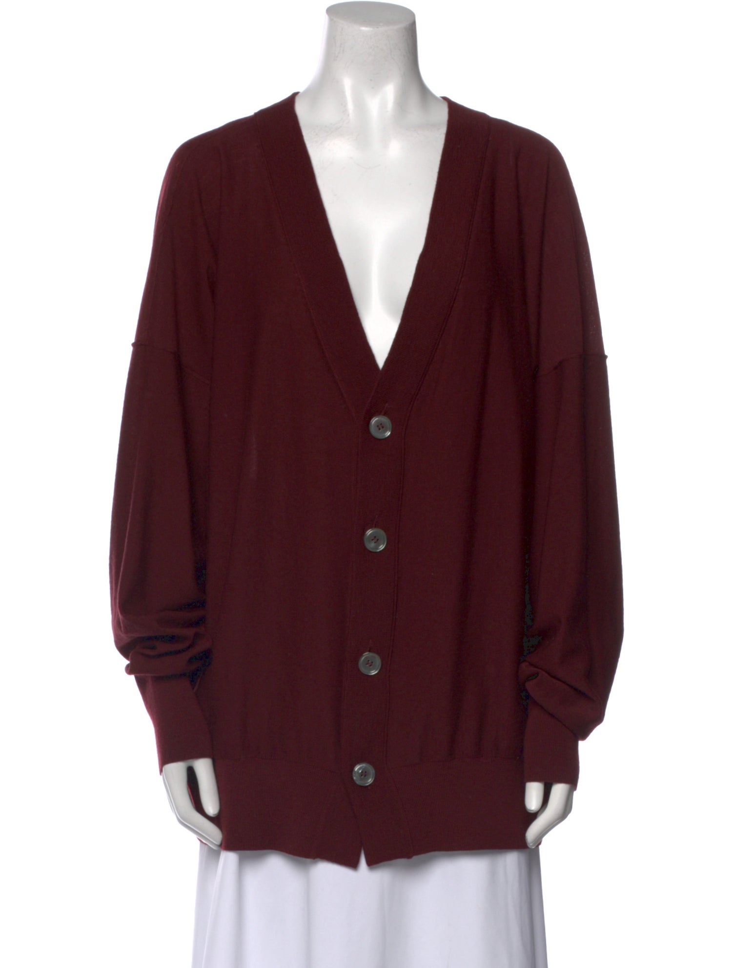 Roucha Merino Wool V-Neck Sweater