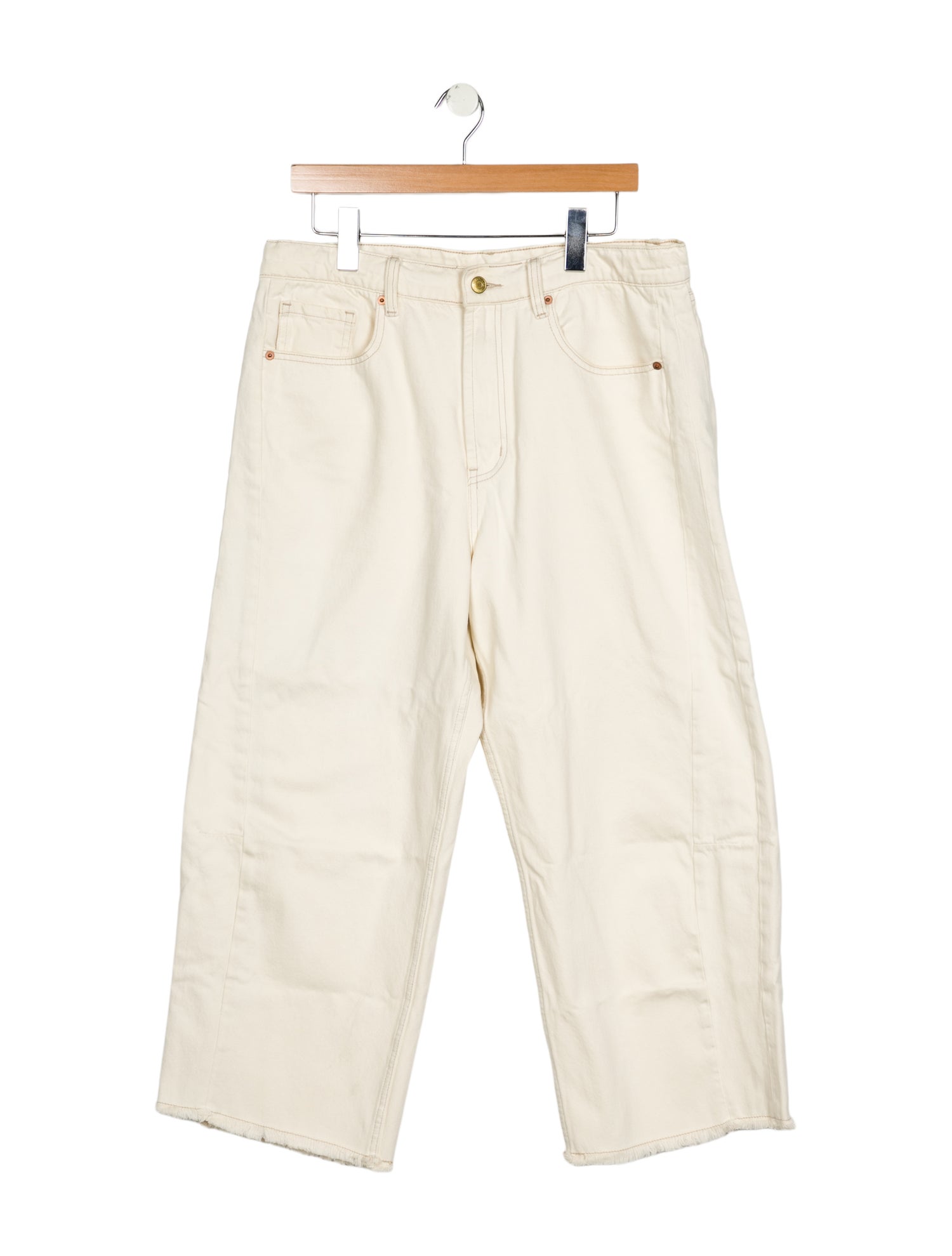 Roucha High-Rise Wide Leg Jeans