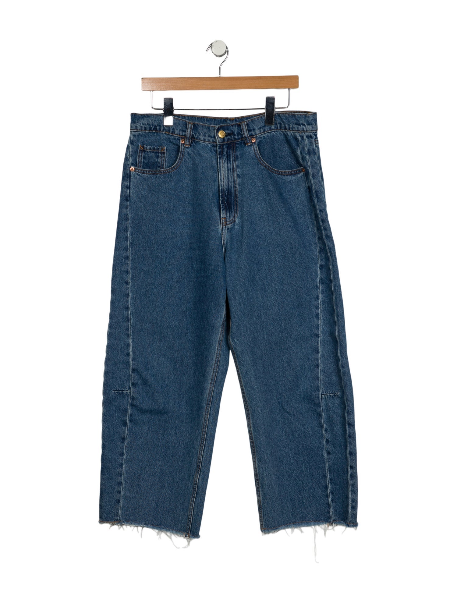 Roucha High-Rise Wide Leg Jeans