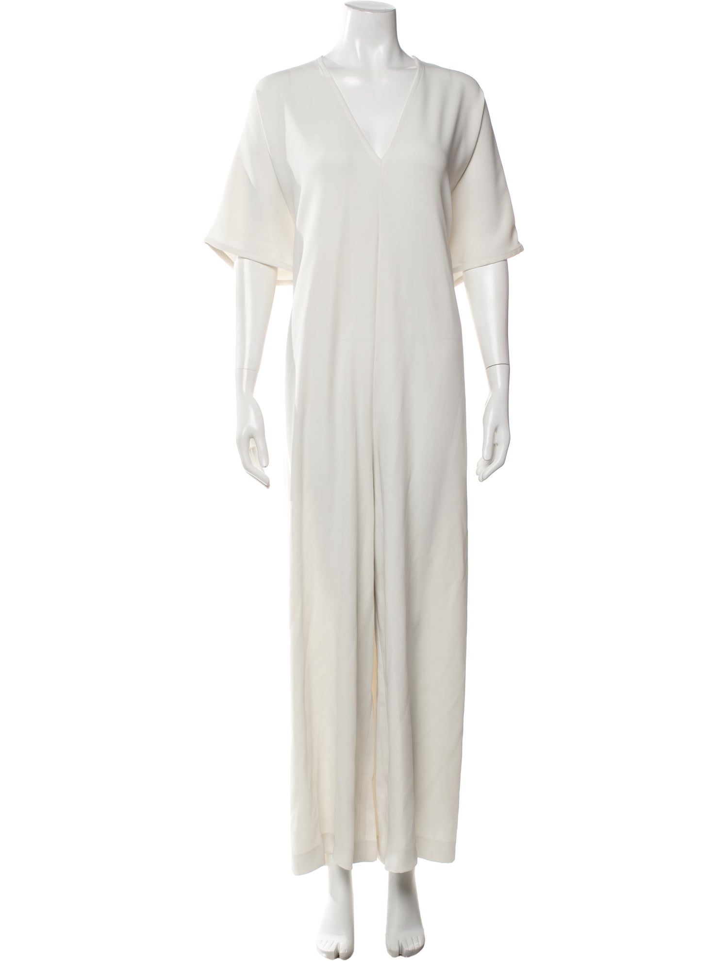 Roucha V-Neck Jumpsuit