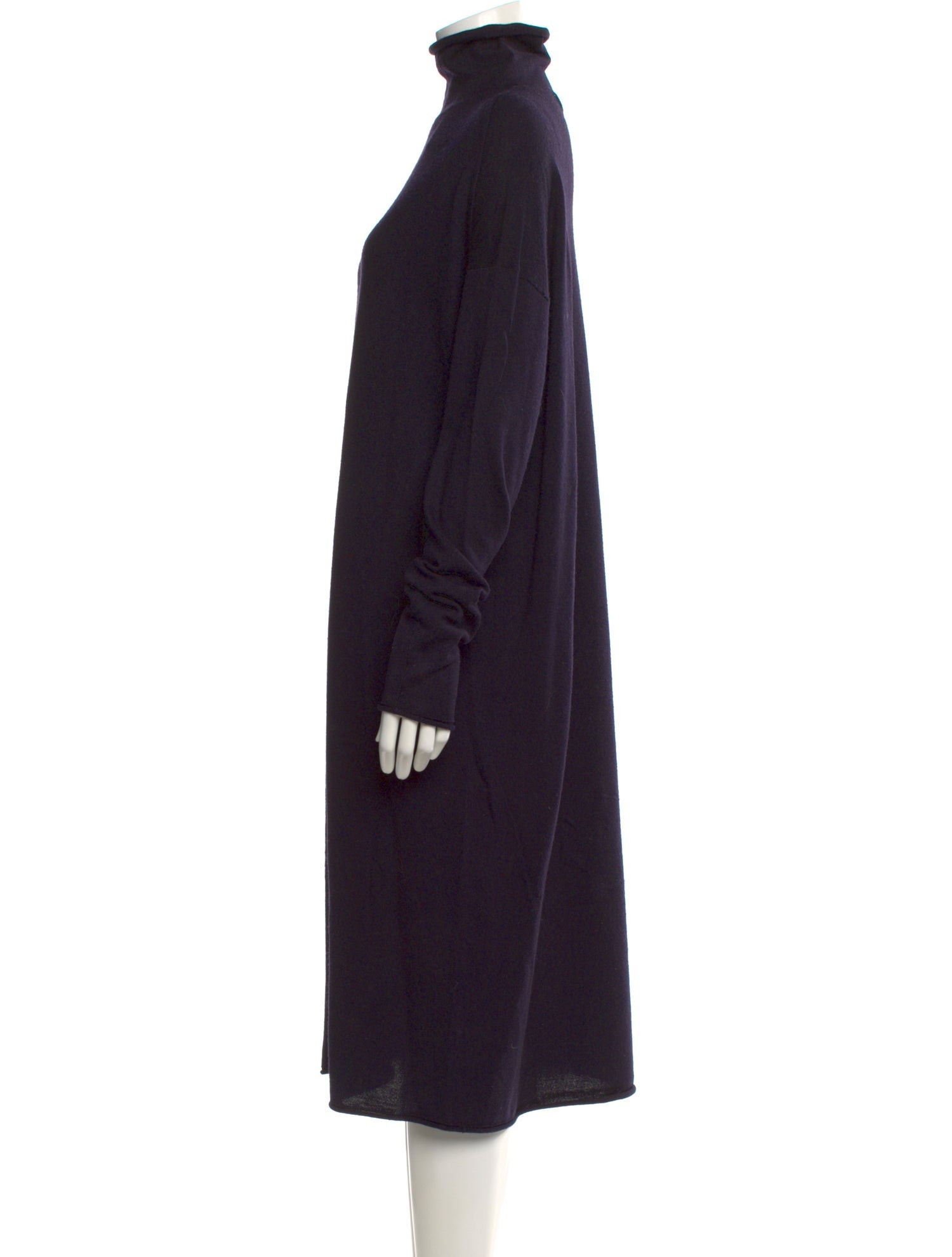 Roucha Wool Midi Length Dress