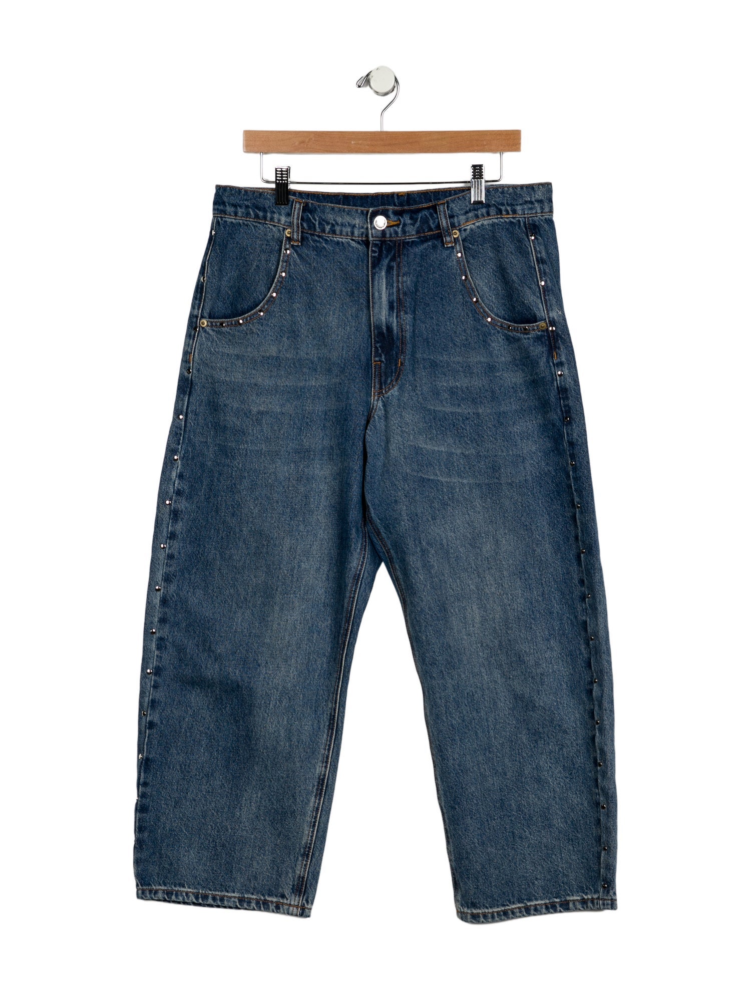 Roucha High-Rise Wide Leg Jeans