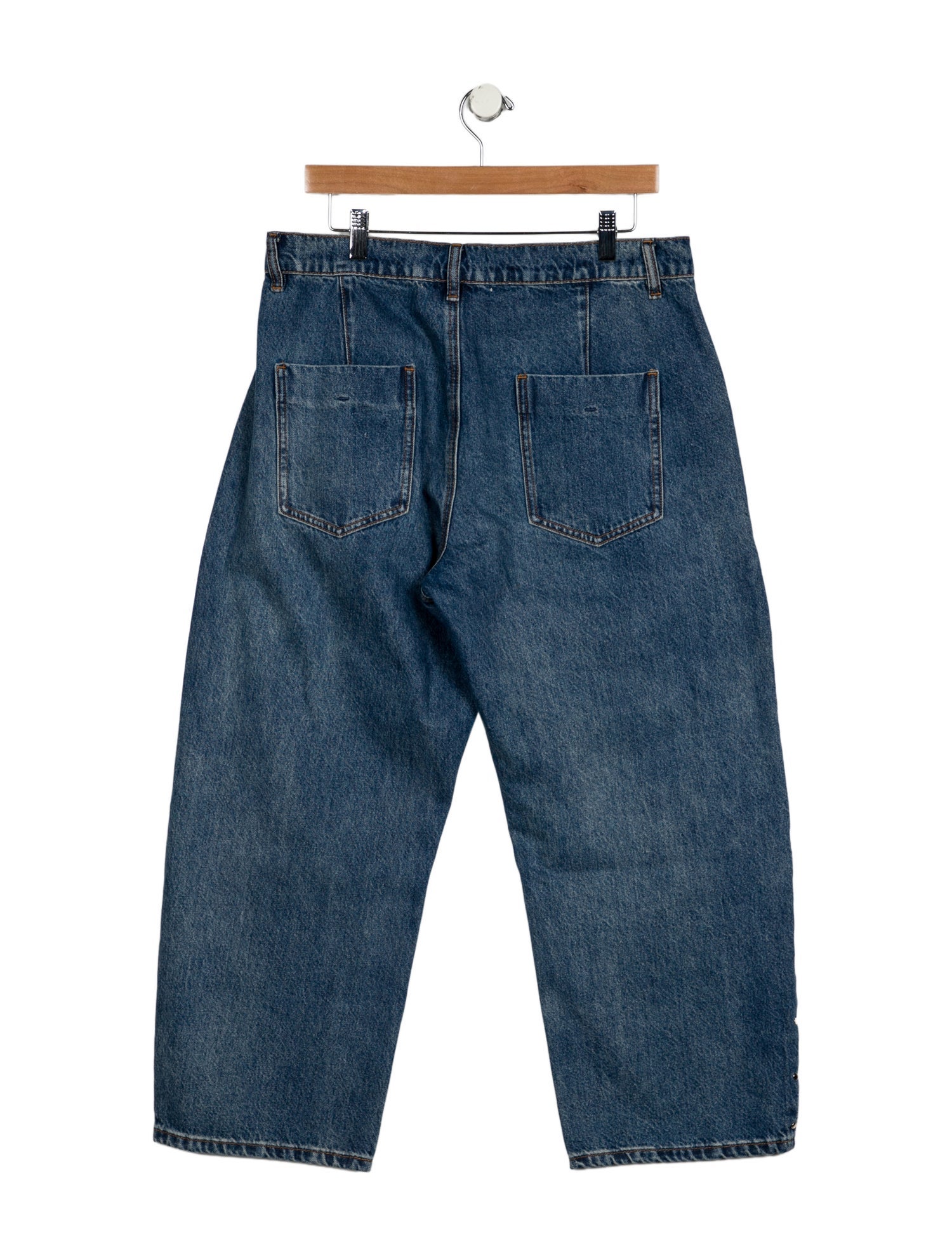 Roucha High-Rise Wide Leg Jeans