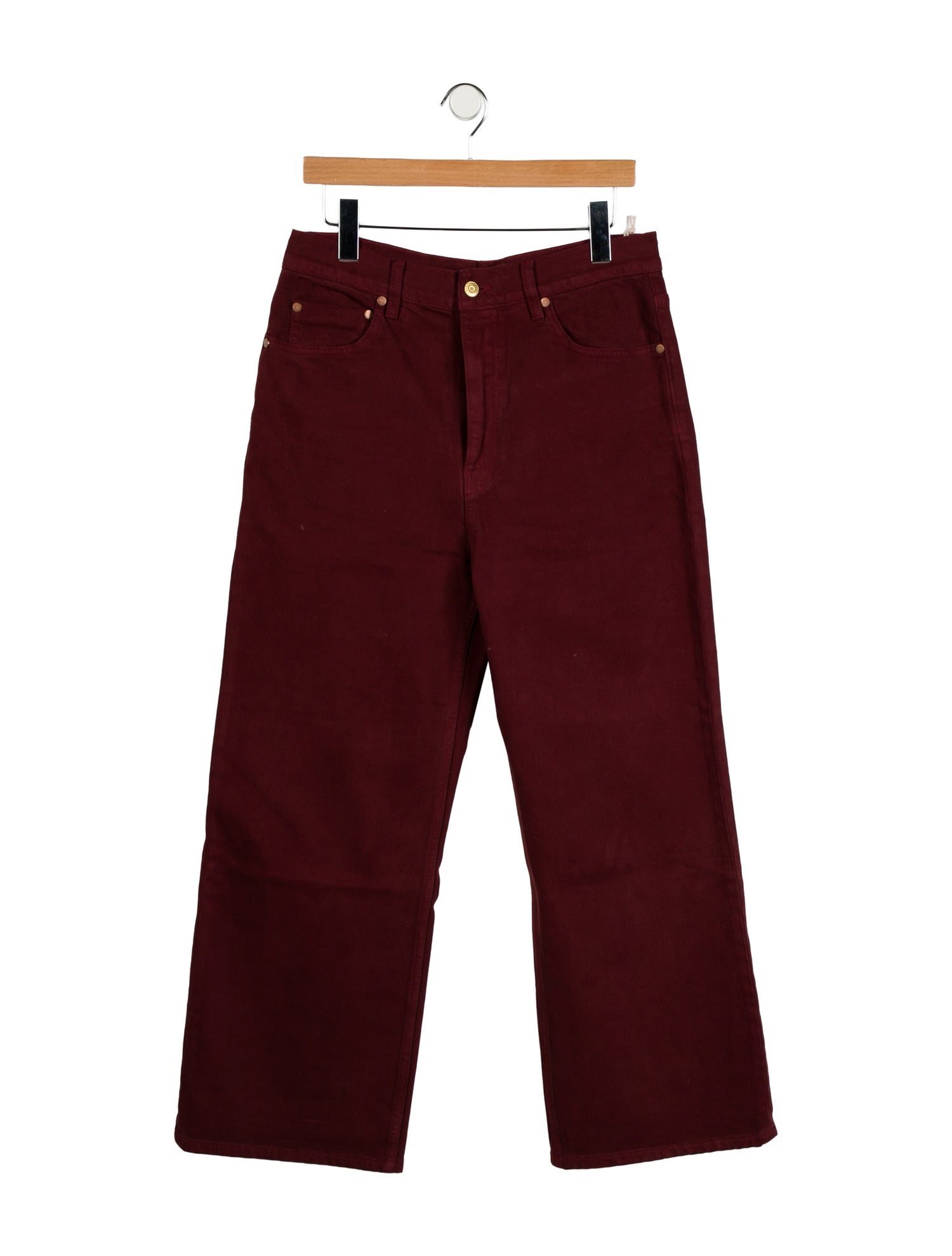 Roucha High-Rise Wide Leg Jeans