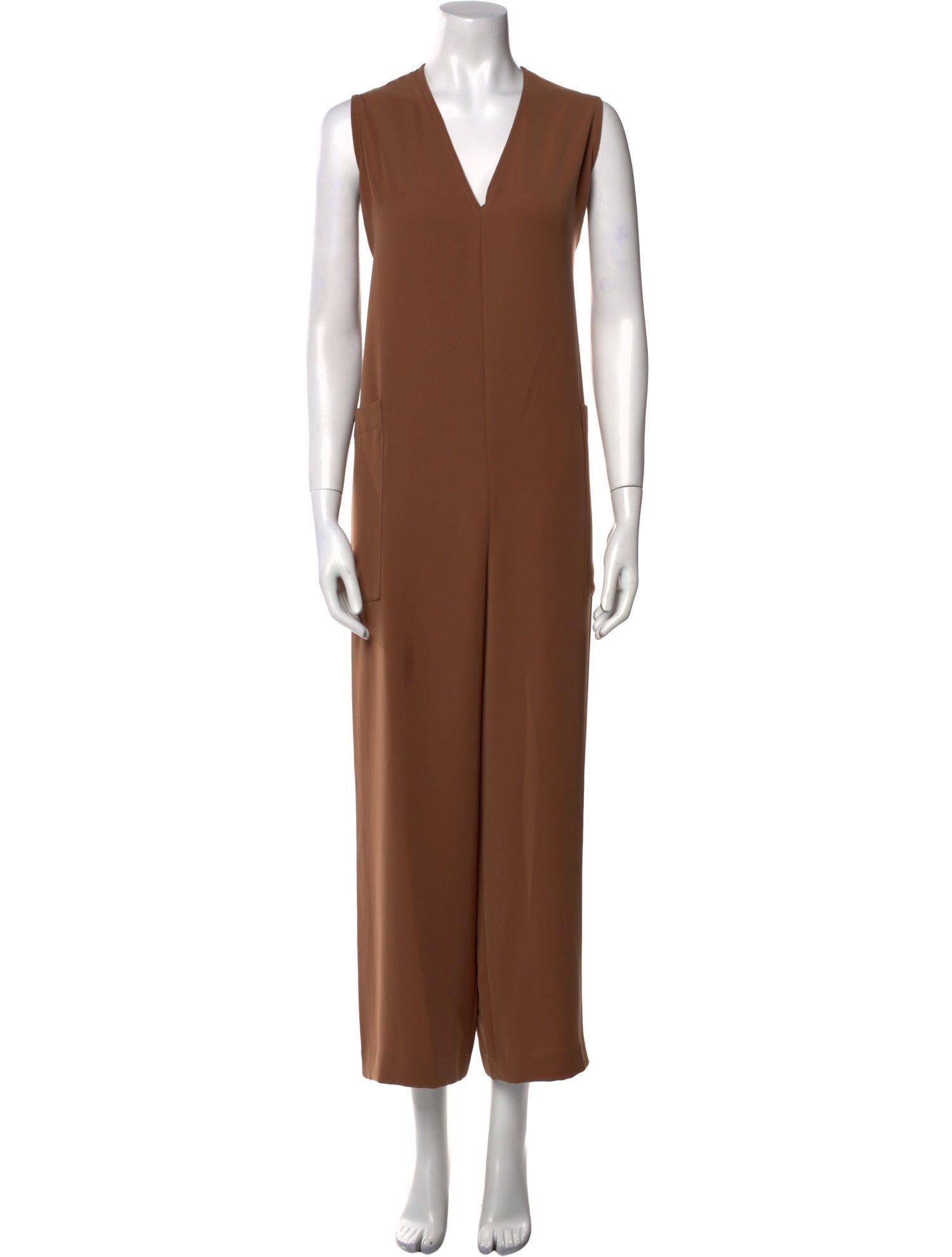 Roucha V-Neck Jumpsuit