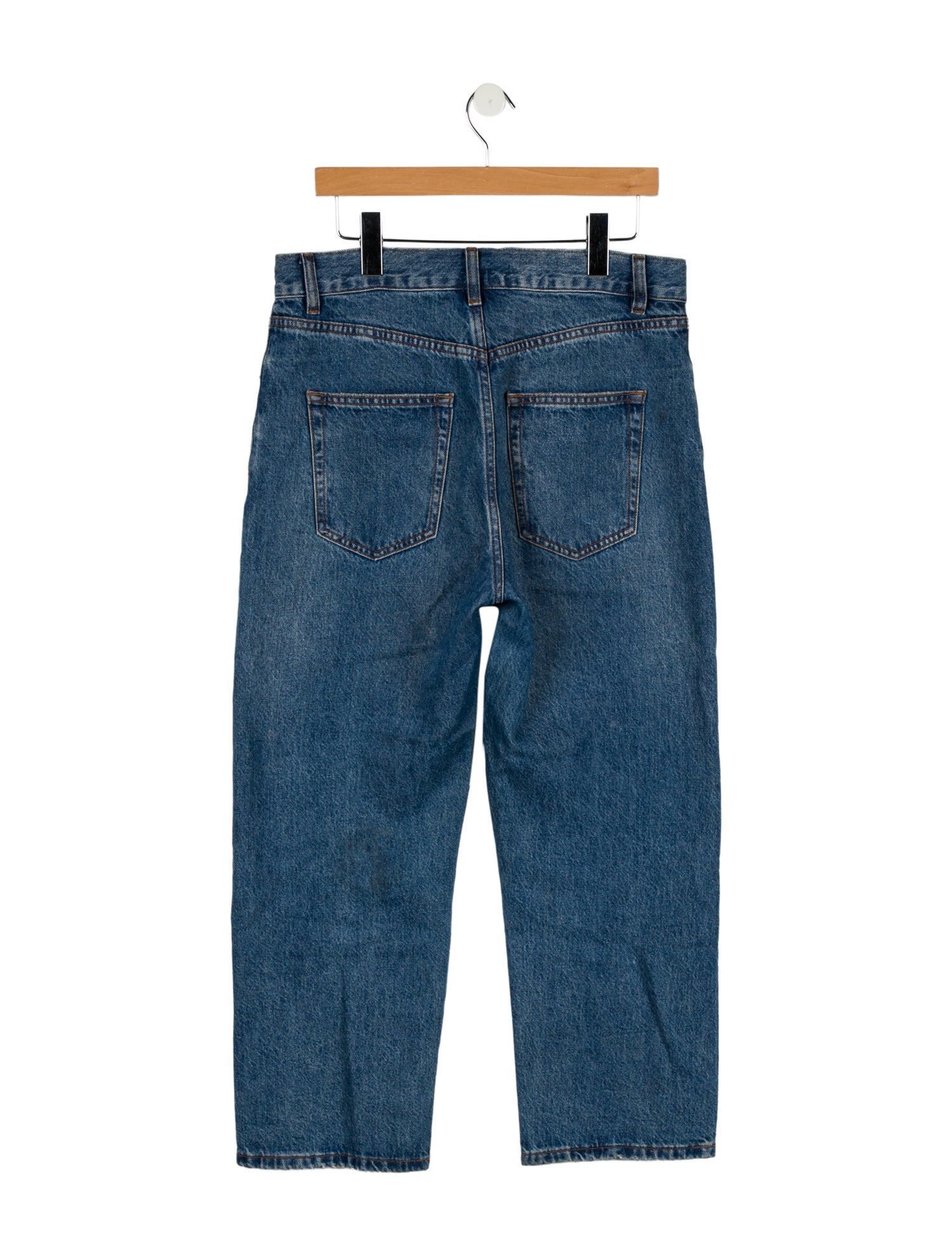 Roucha High-Rise Straight Leg Jeans