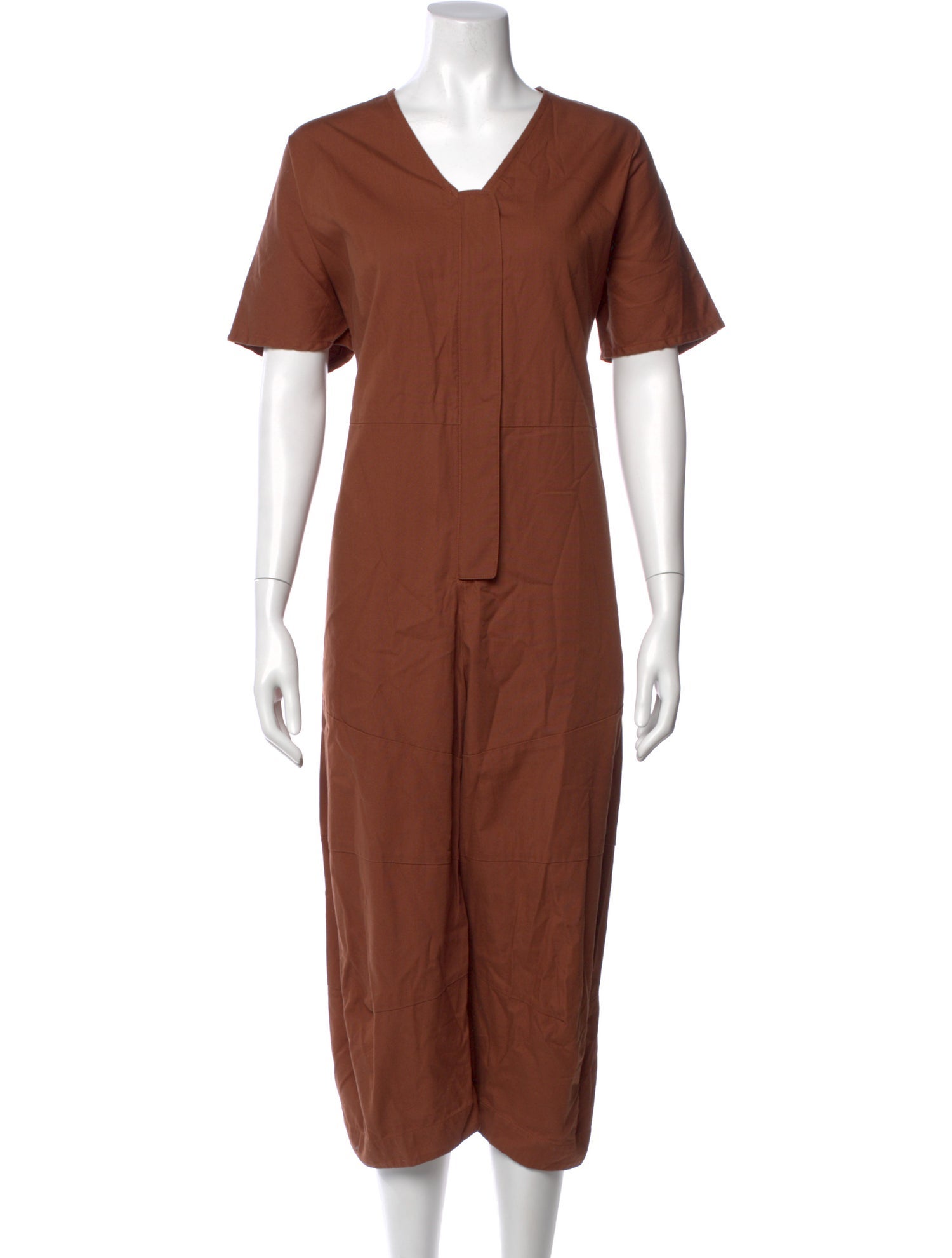 Roucha V-Neck Jumpsuit