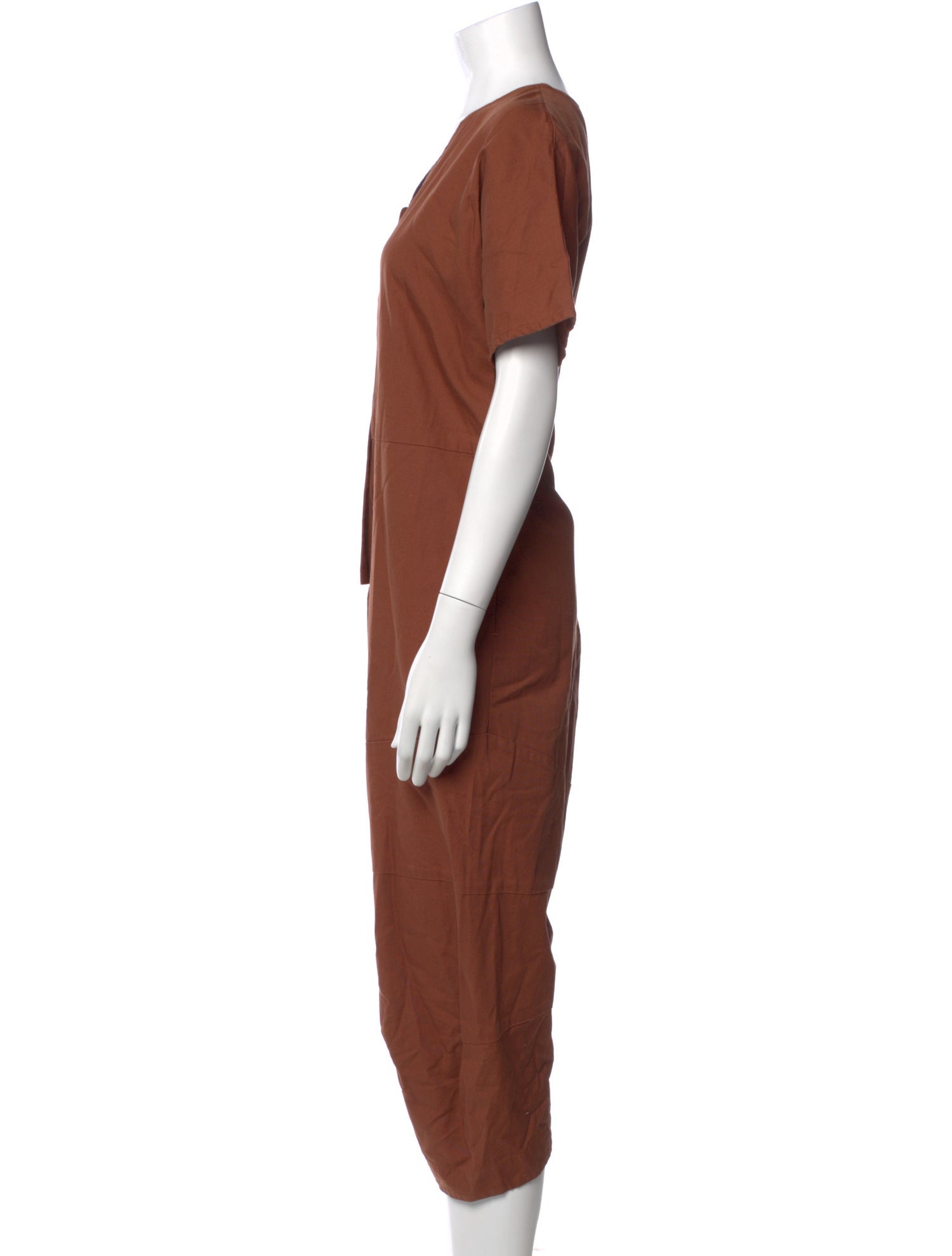 Roucha V-Neck Jumpsuit
