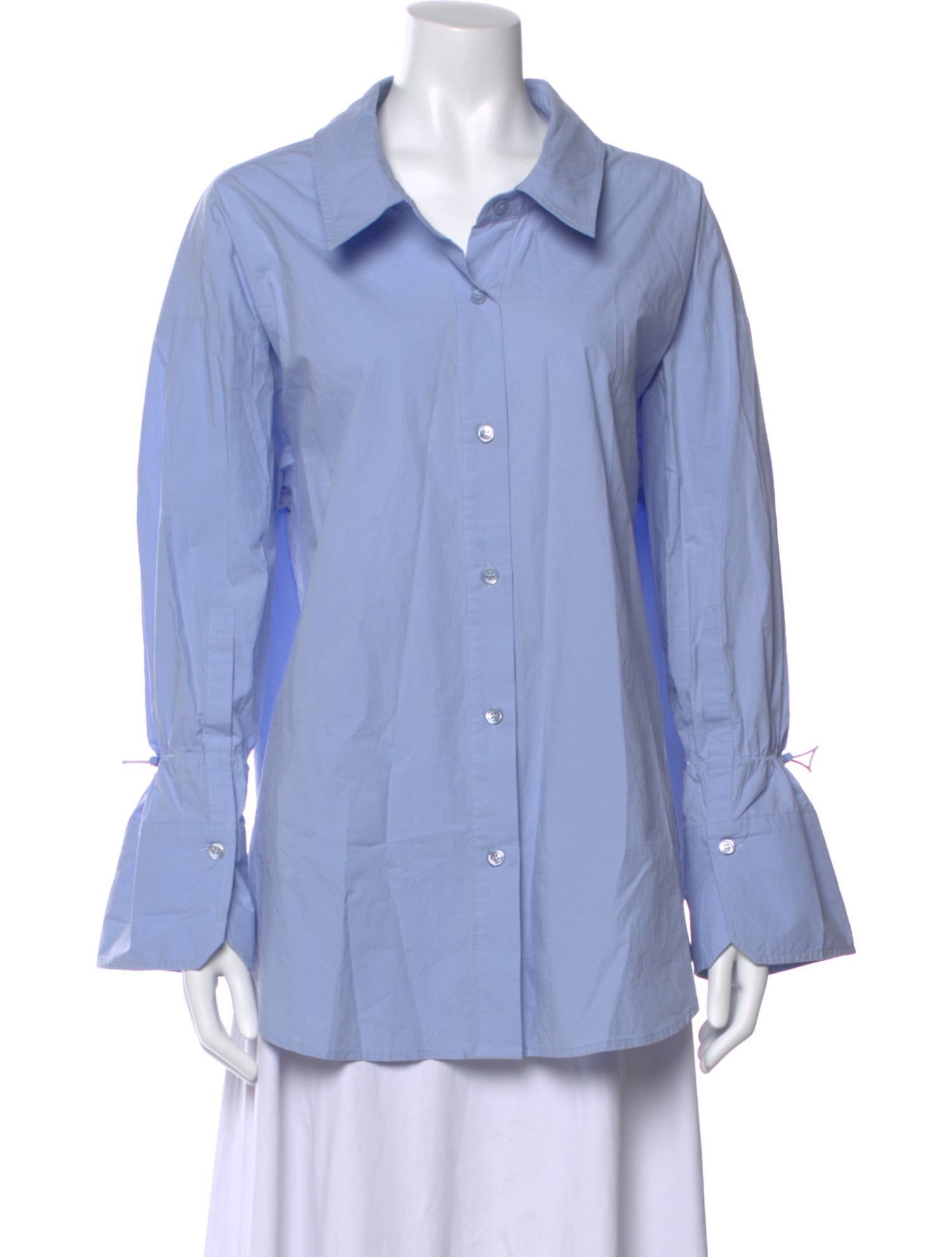 Roucha Long Sleeve Button-Up Top