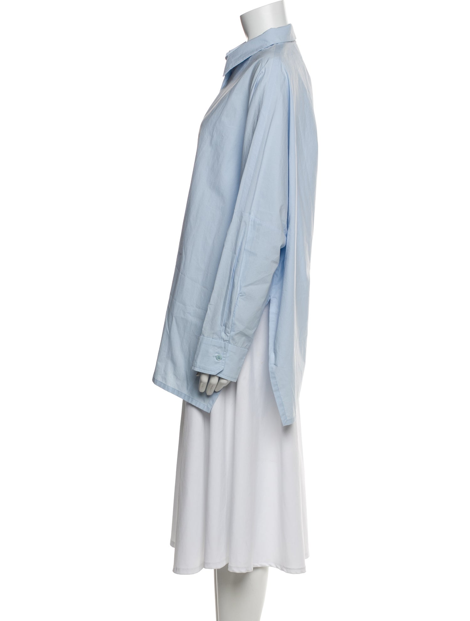 Roucha Long Sleeve Button-Up Top