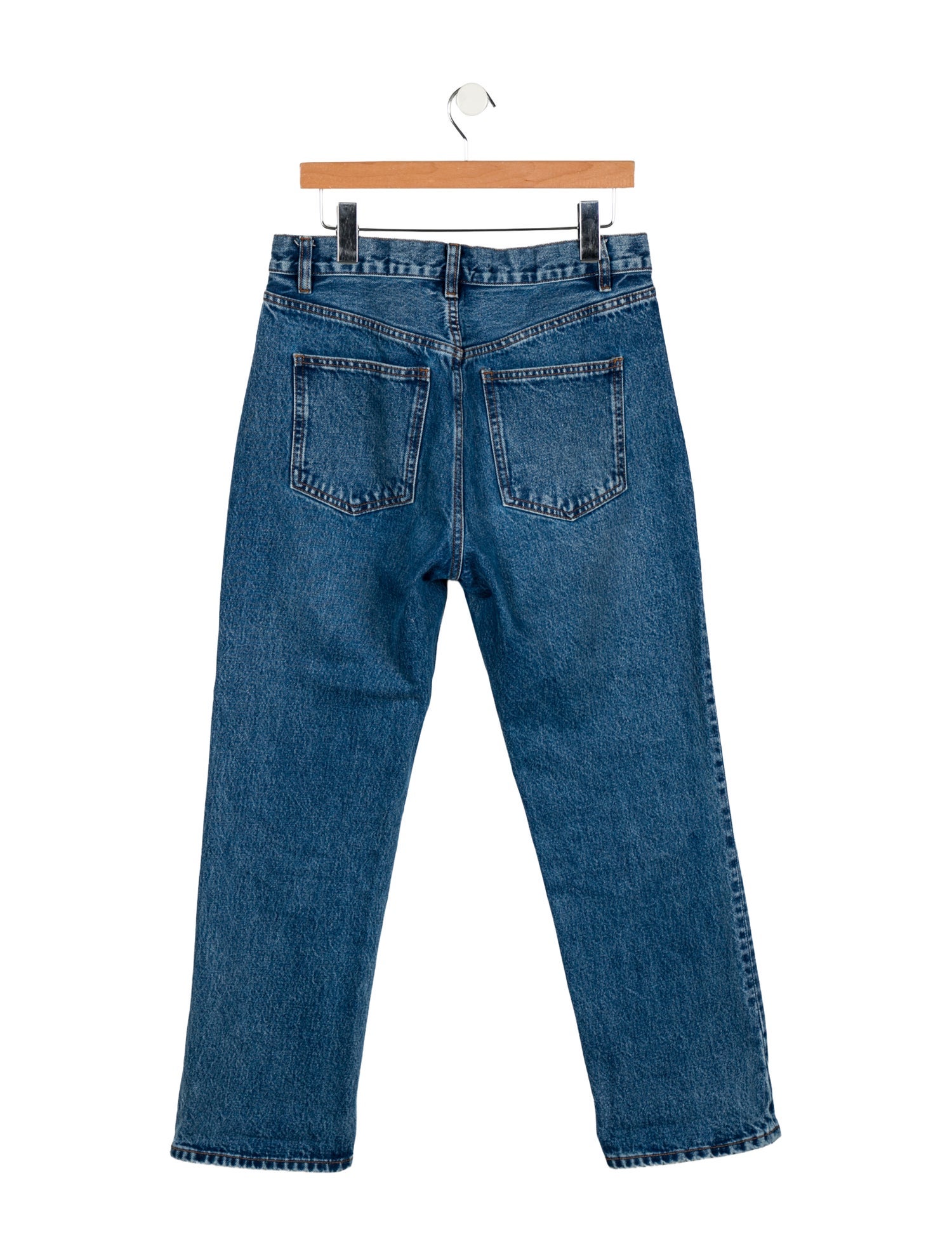 Roucha High-Rise Straight Leg Jeans