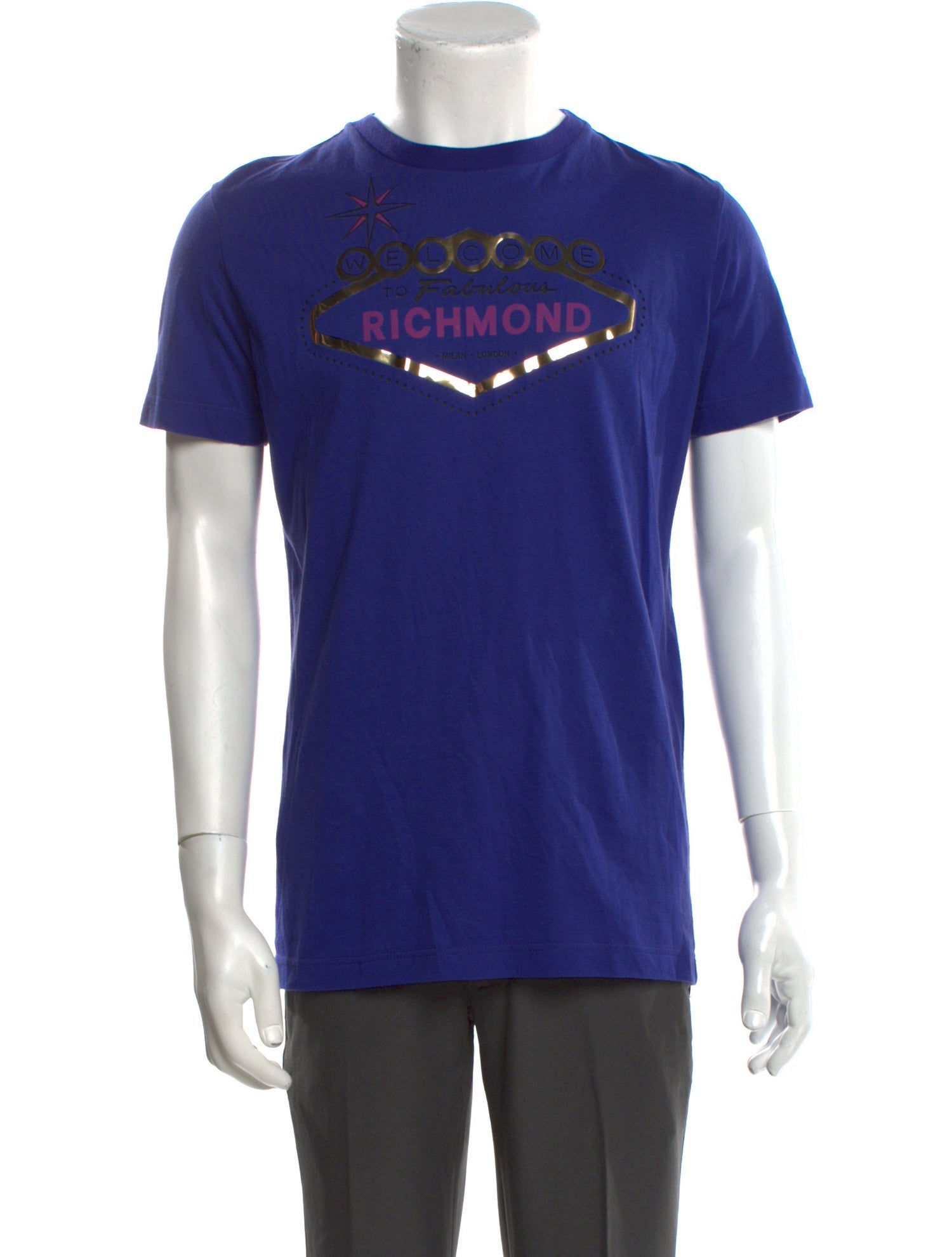 Richmond X Graphic Print Crew Neck T-Shirt