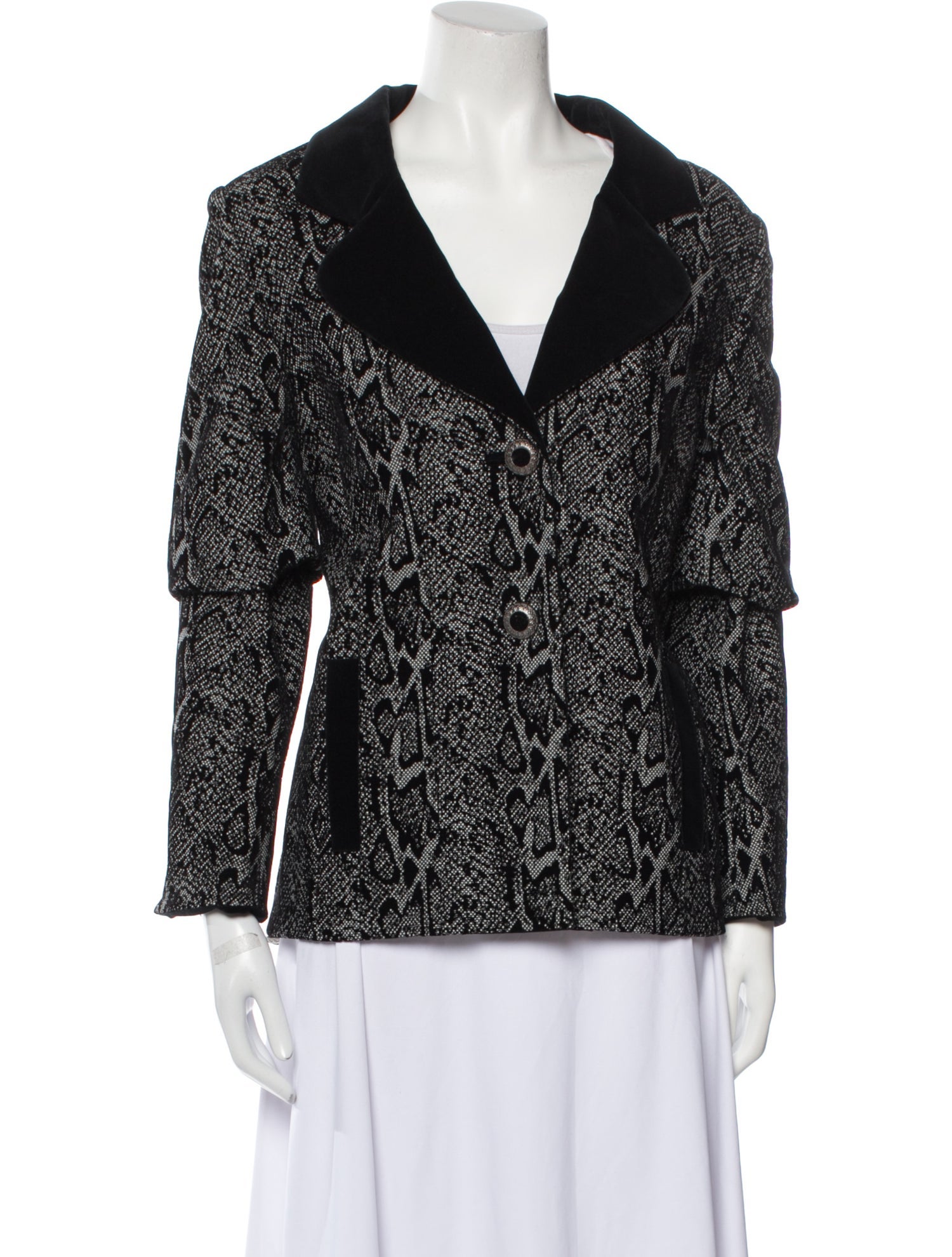 Richard Carriére Animal Print Jacket