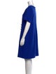 Richard Carriére Scoop Neck Knee-Length Dress