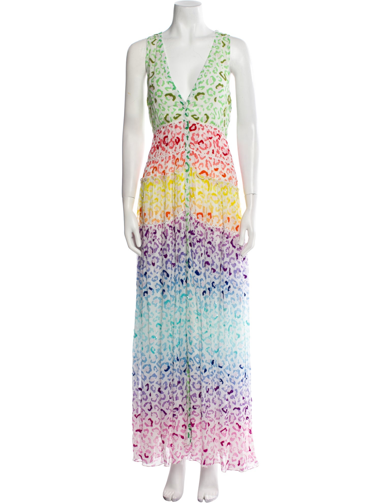 Rococco Sands Printed Long Dress