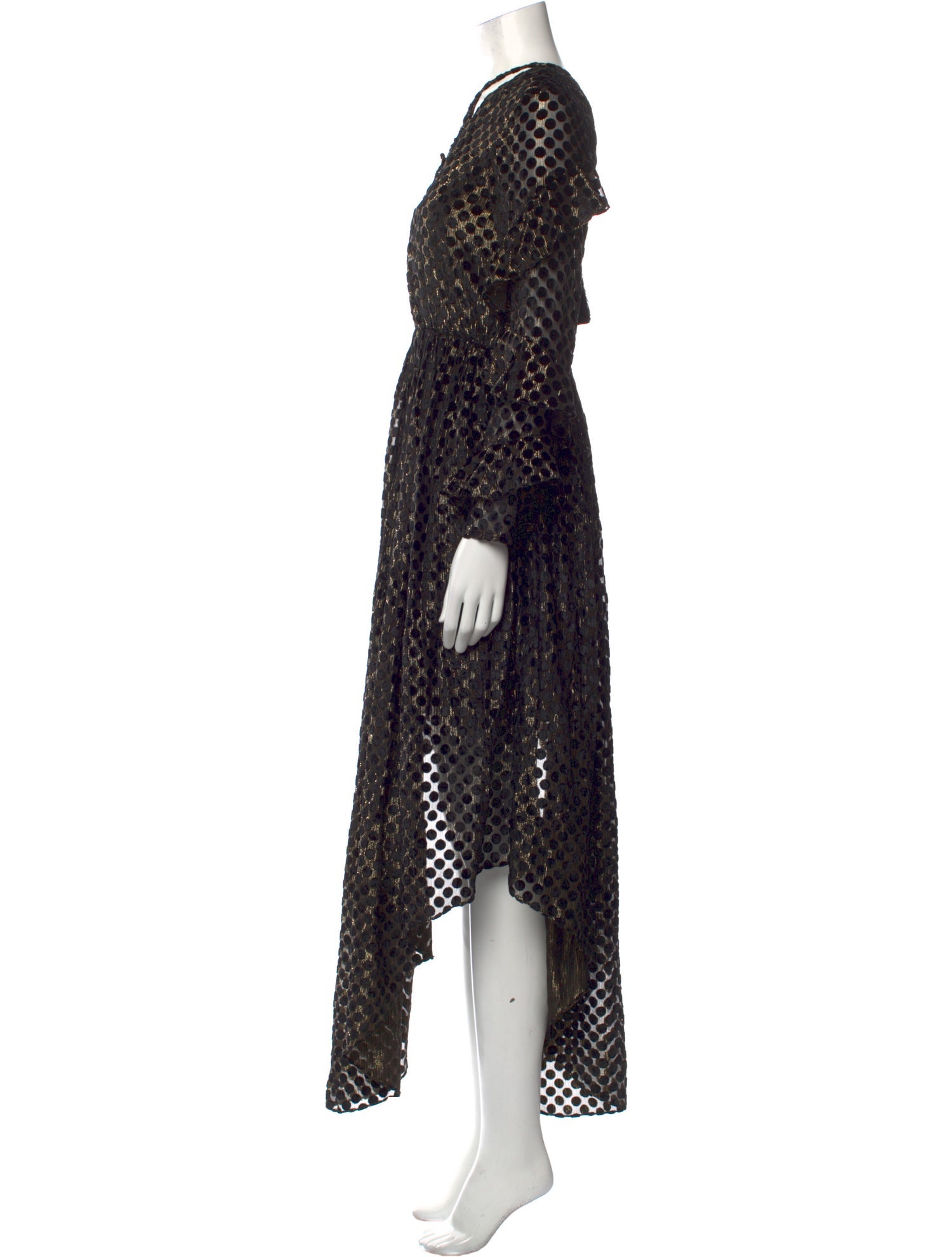 Rococco Sands Polka Dot Print Long Dress