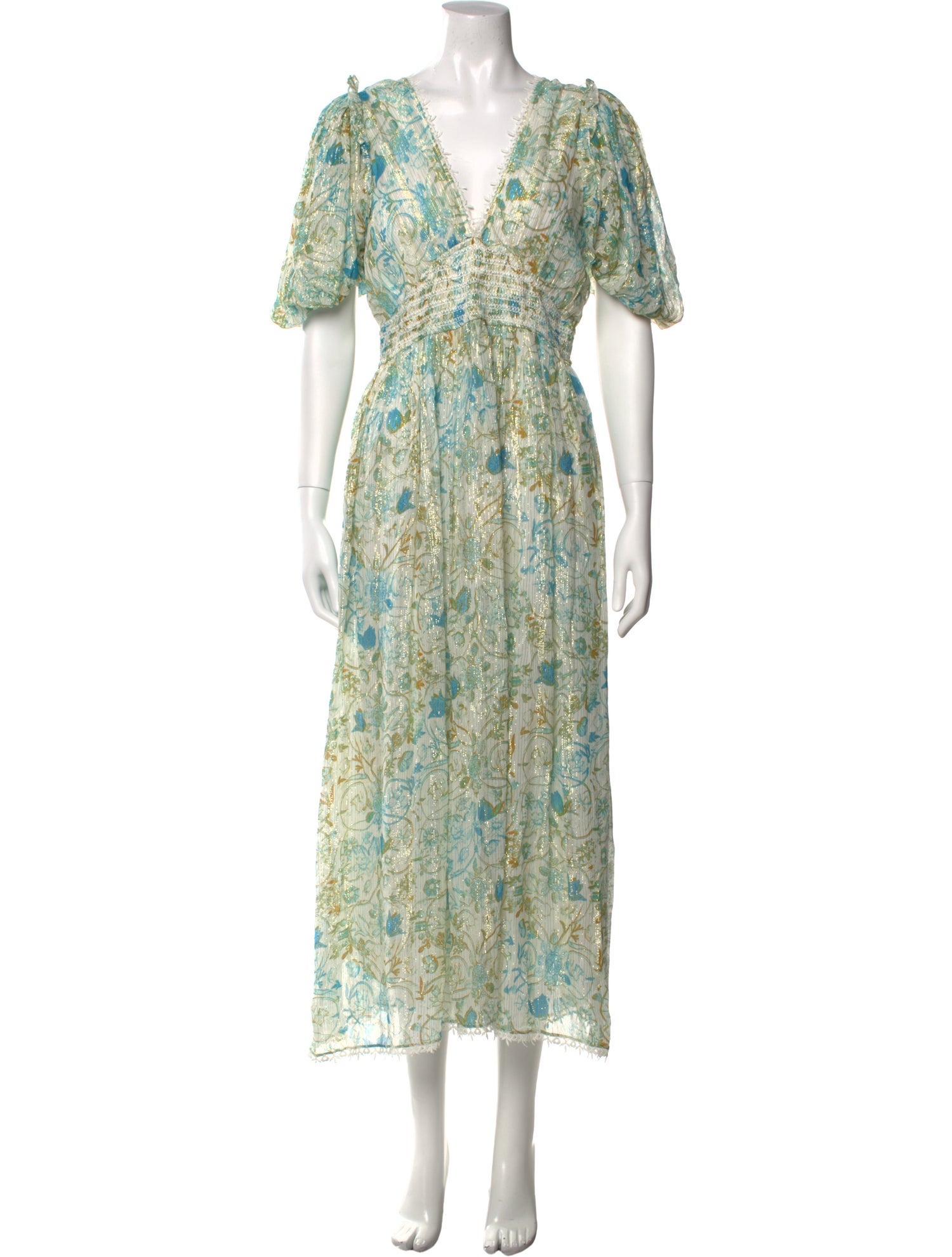 Rococco Sands Floral Print Long Dress