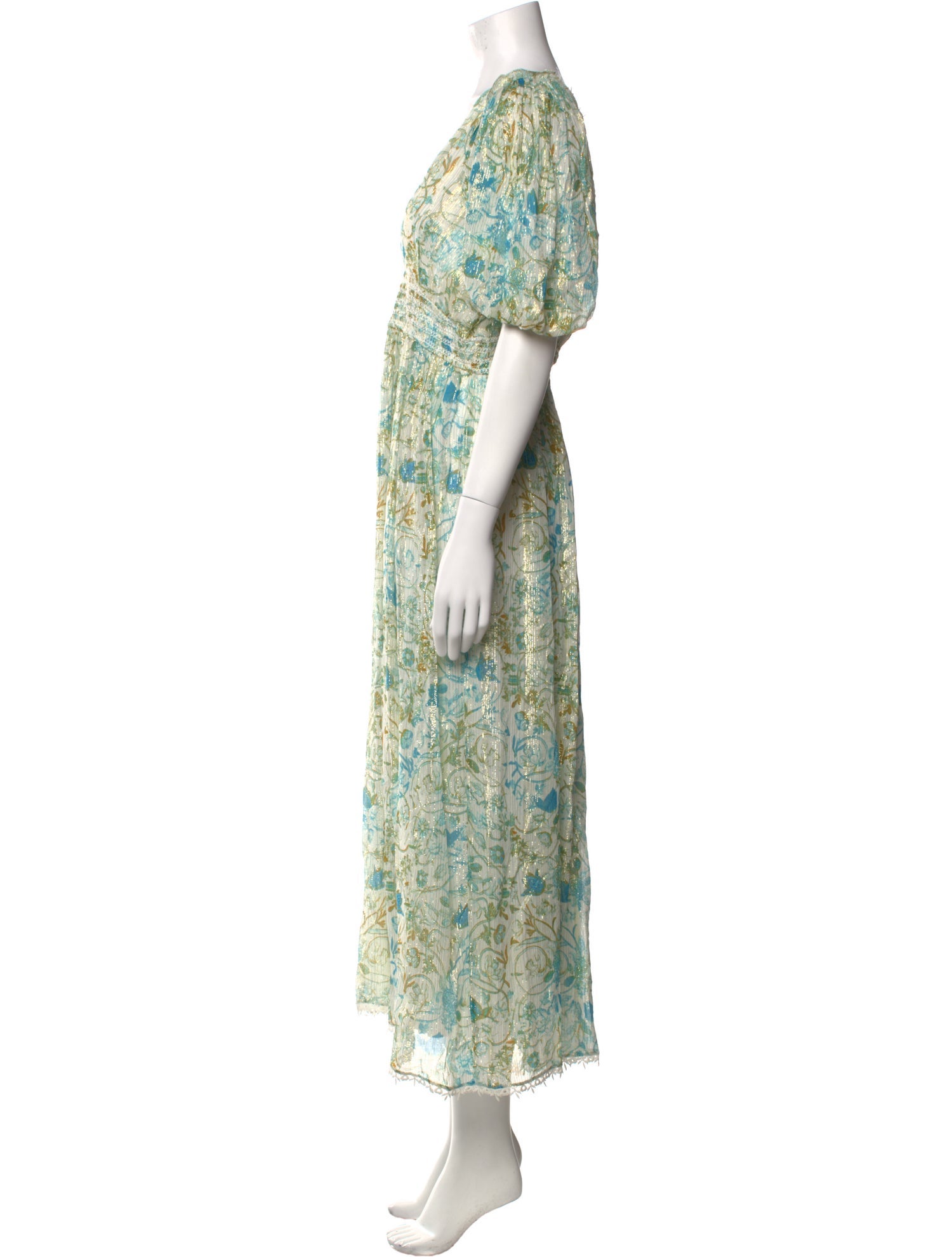 Rococco Sands Floral Print Long Dress