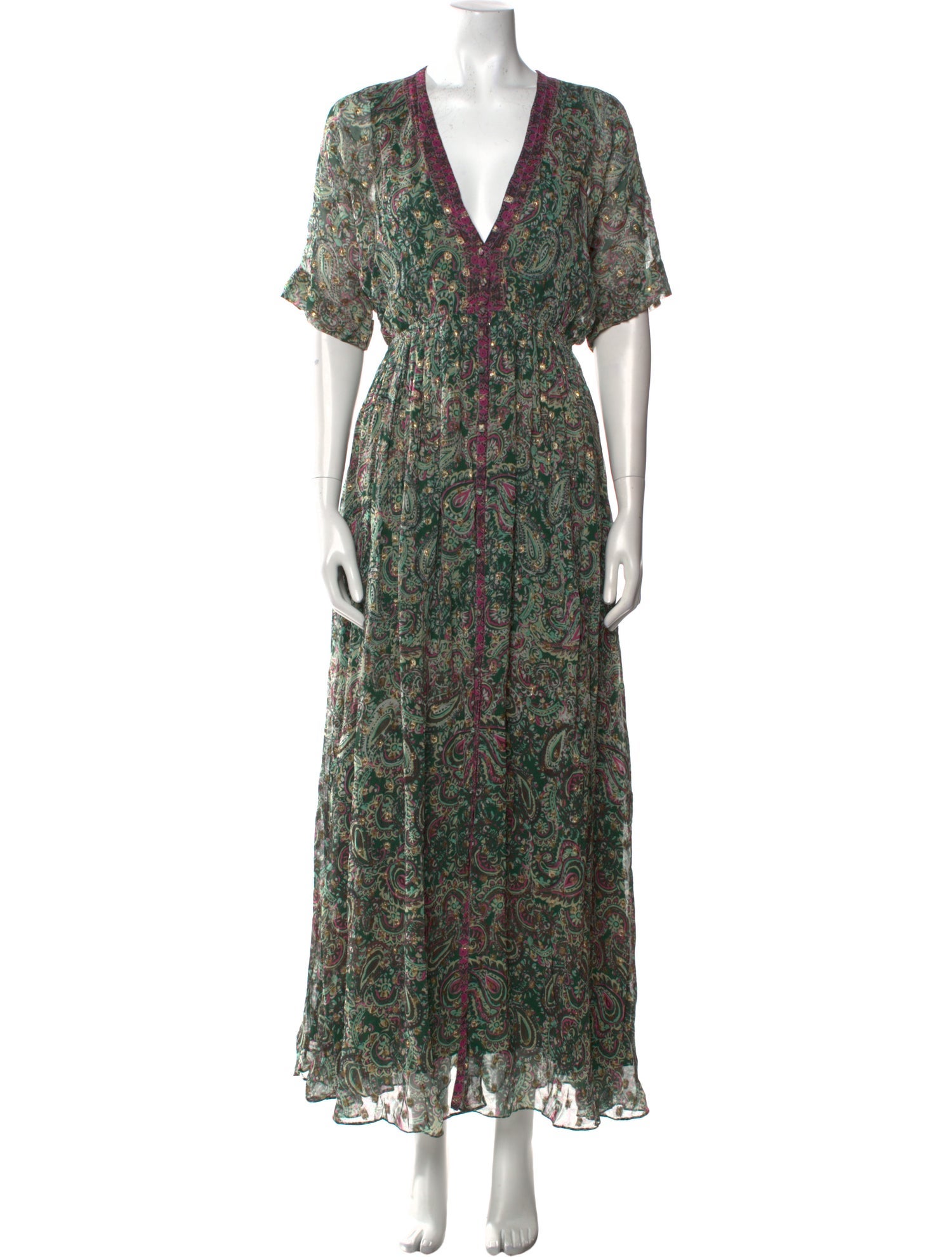 Rococco Sands Printed Long Dress