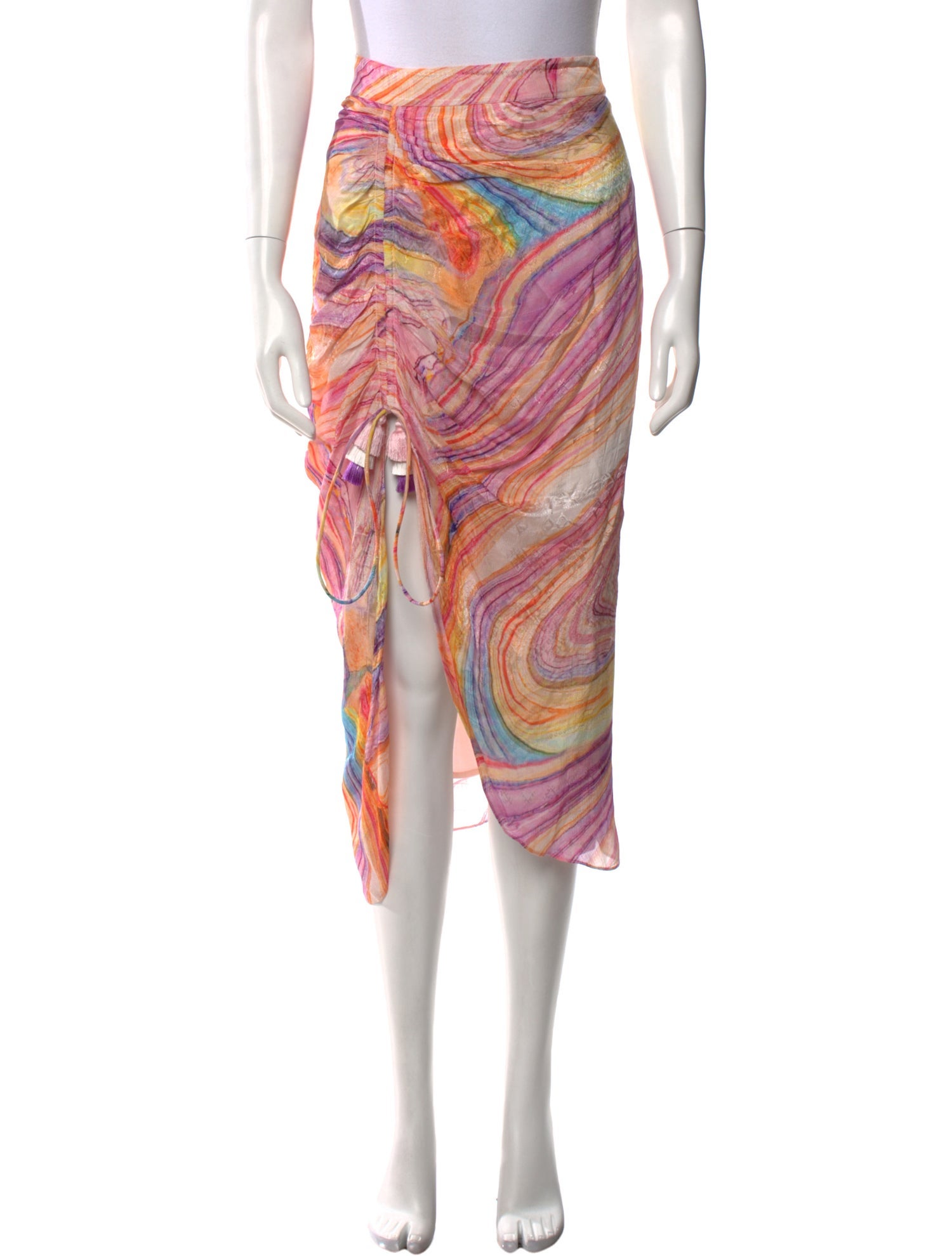 Rococco Sands Paisley Print Midi Length Skirt