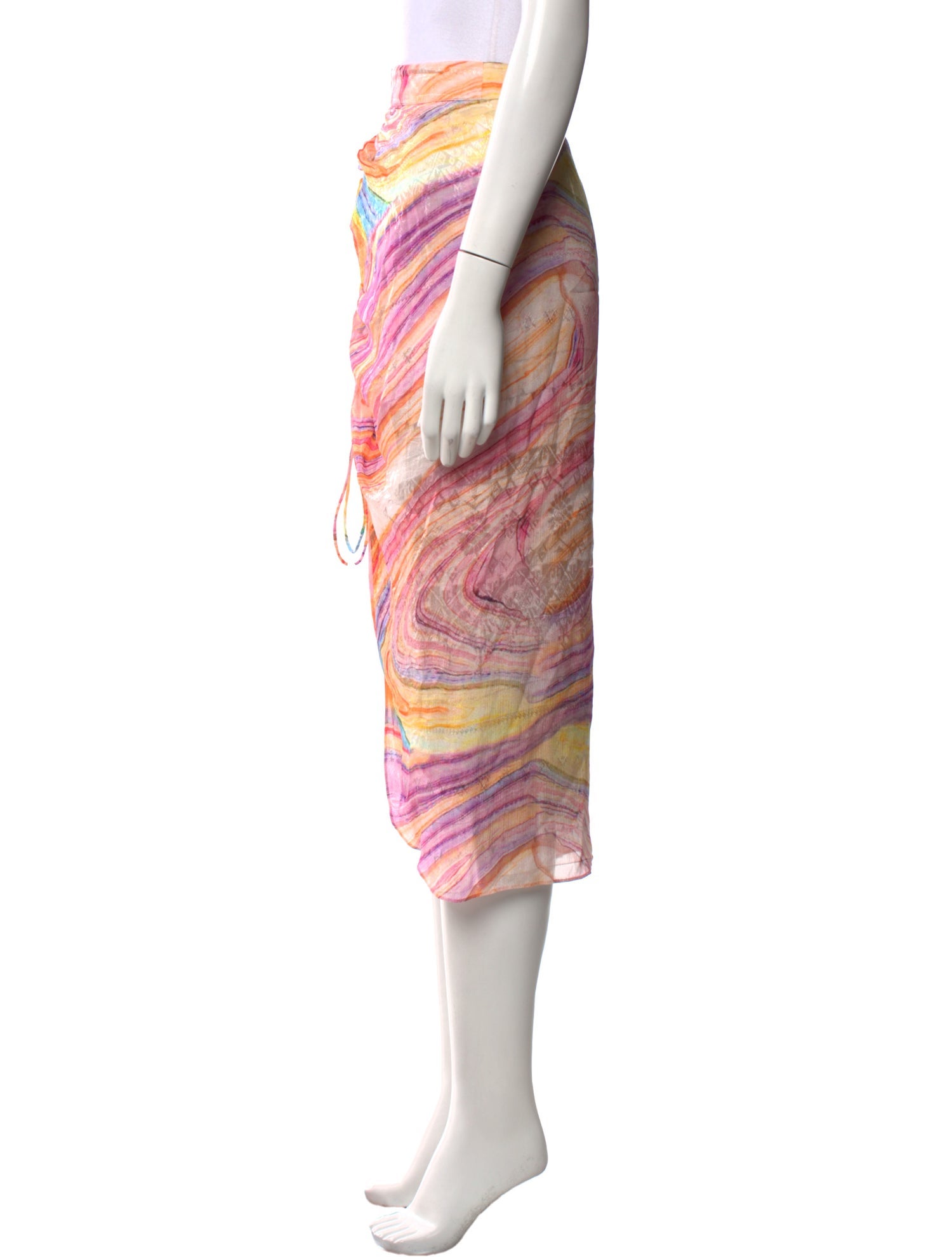 Rococco Sands Paisley Print Midi Length Skirt