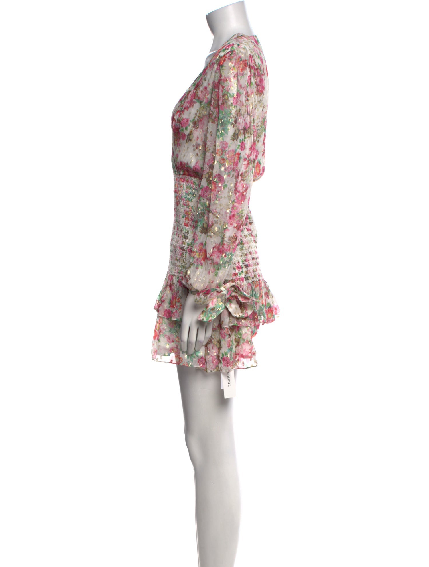 Rococco Sands Floral Print Mini Dress