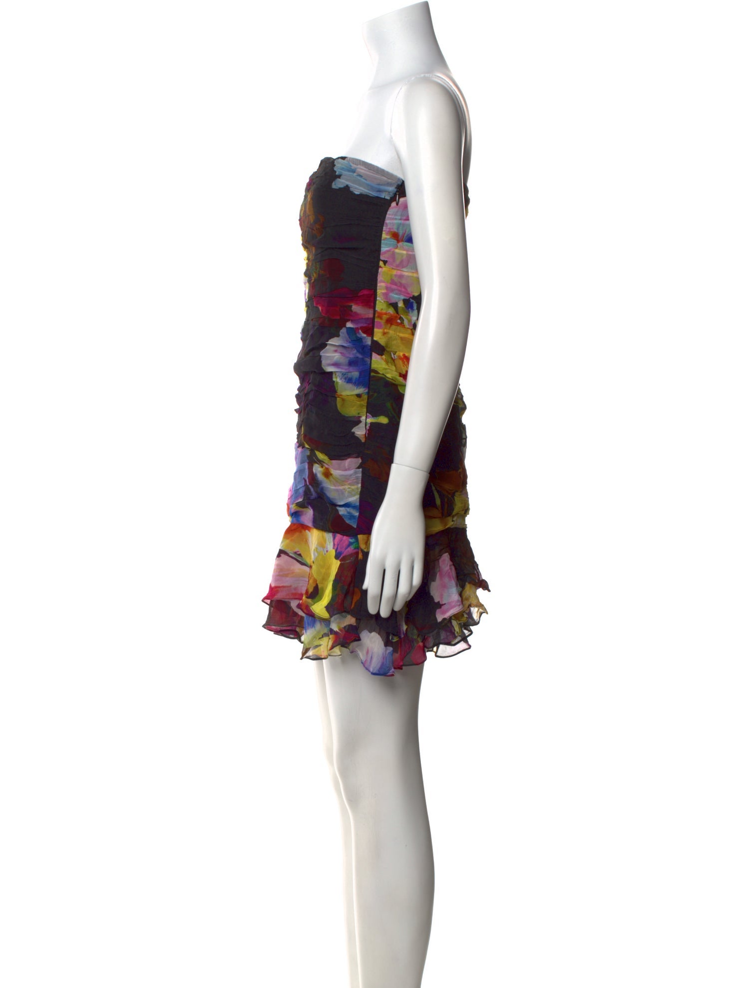 Rococco Sands Floral Print Mini Dress