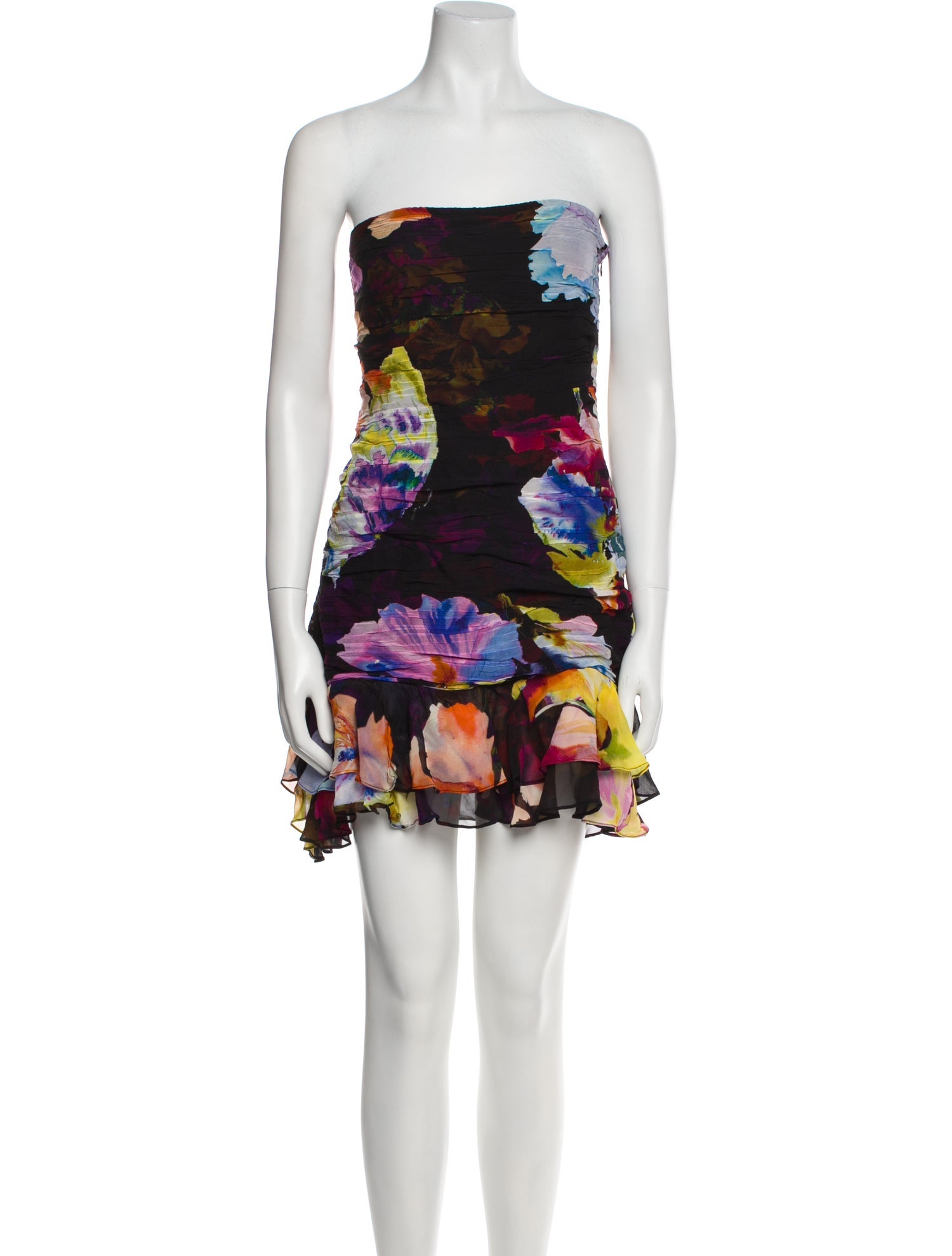 Rococco Sands Floral Print Mini Dress