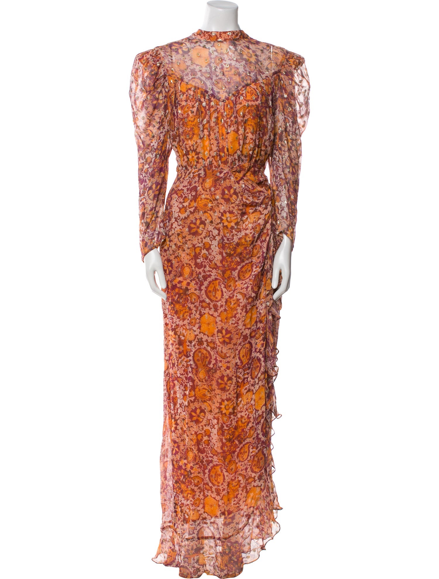 Rococco Sands Floral Print Long Dress