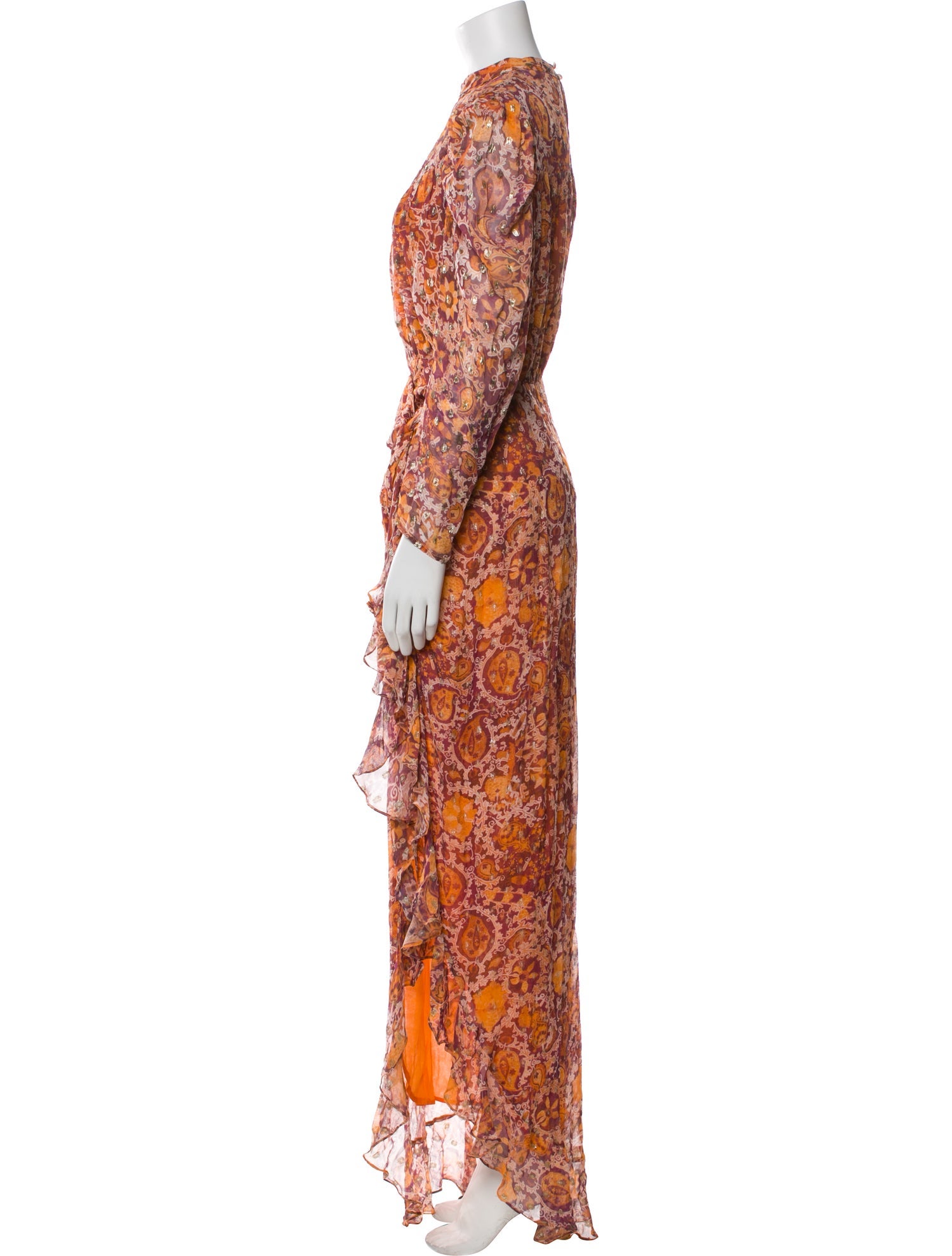 Rococco Sands Floral Print Long Dress