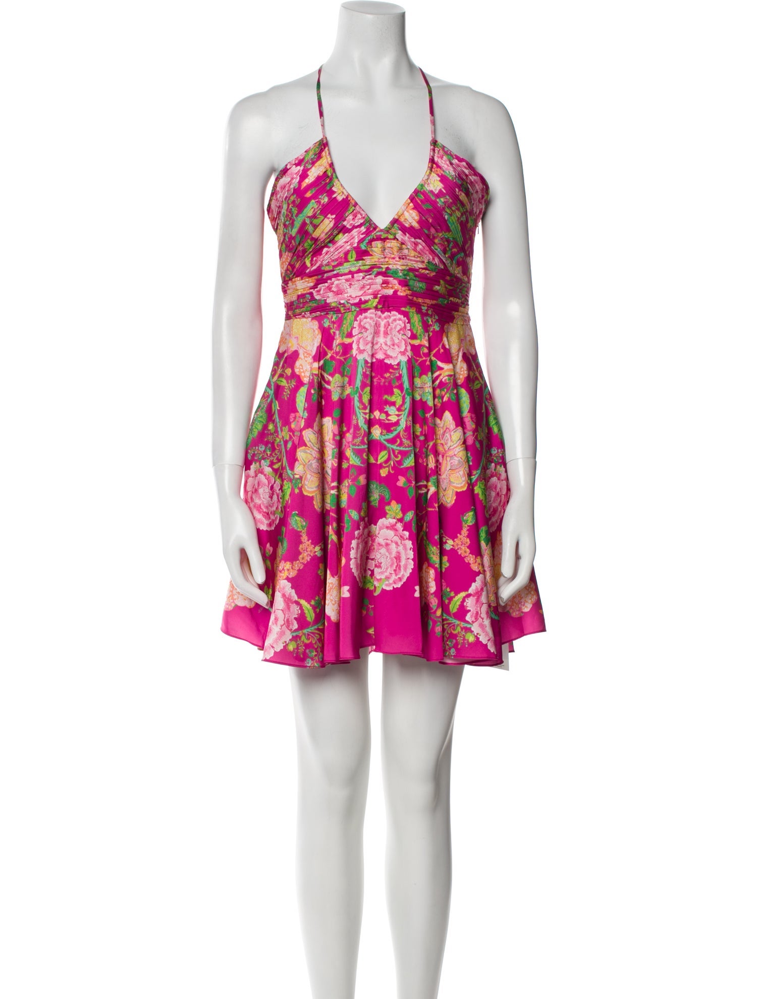 Rococco Sands Floral Print Mini Dress