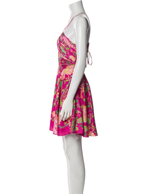 Rococco Sands Floral Print Mini Dress