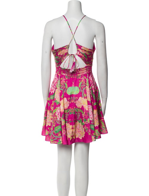 Rococco Sands Floral Print Mini Dress