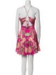 Rococco Sands Floral Print Mini Dress