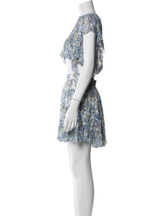 Rococco Sands Printed Glitter Accents Skirt Set