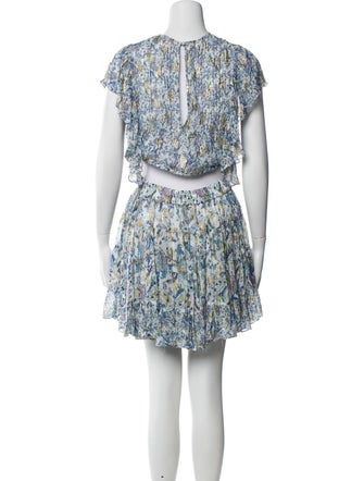 Rococco Sands Printed Glitter Accents Skirt Set