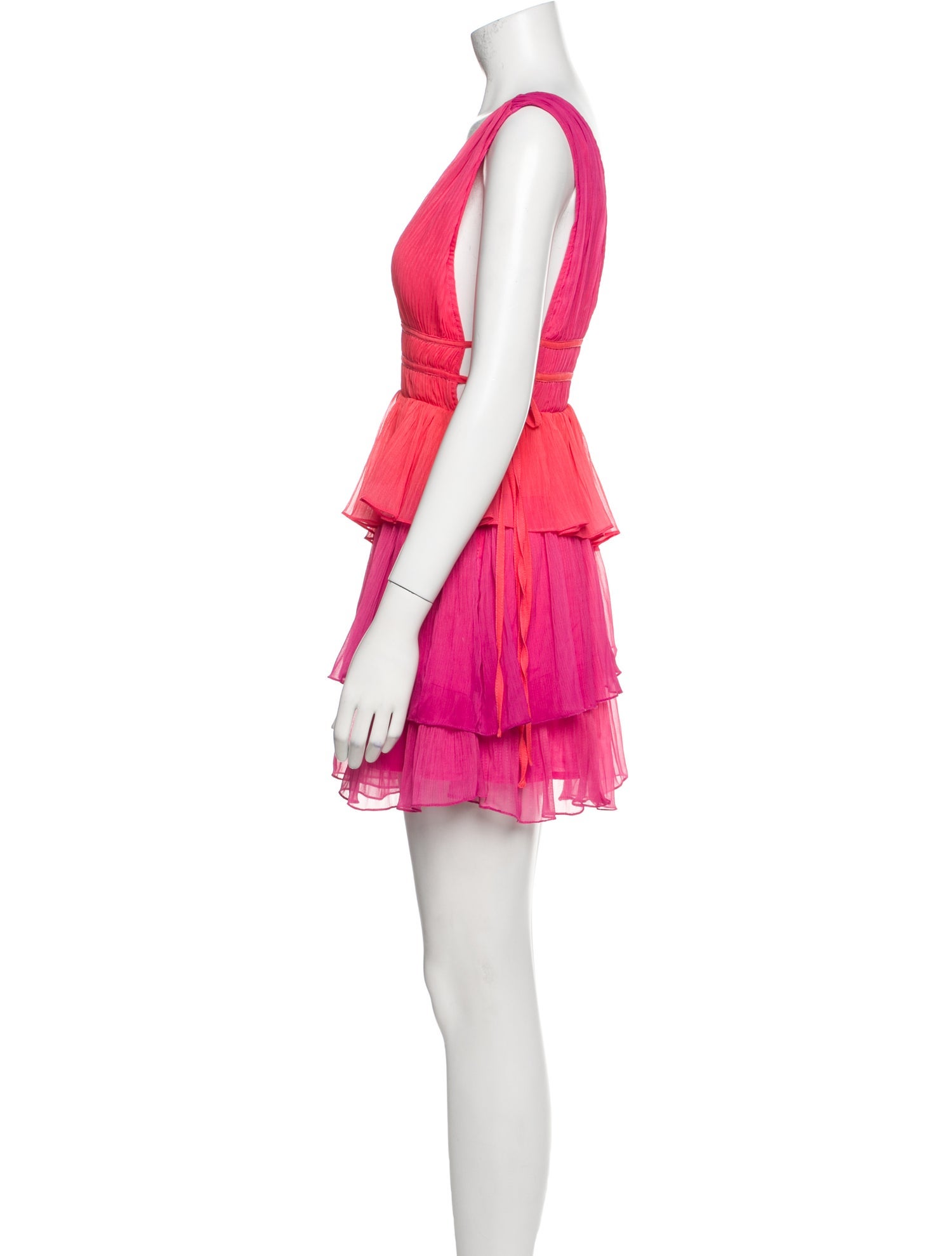 Rococco Sands Plunge Neckline Mini Dress