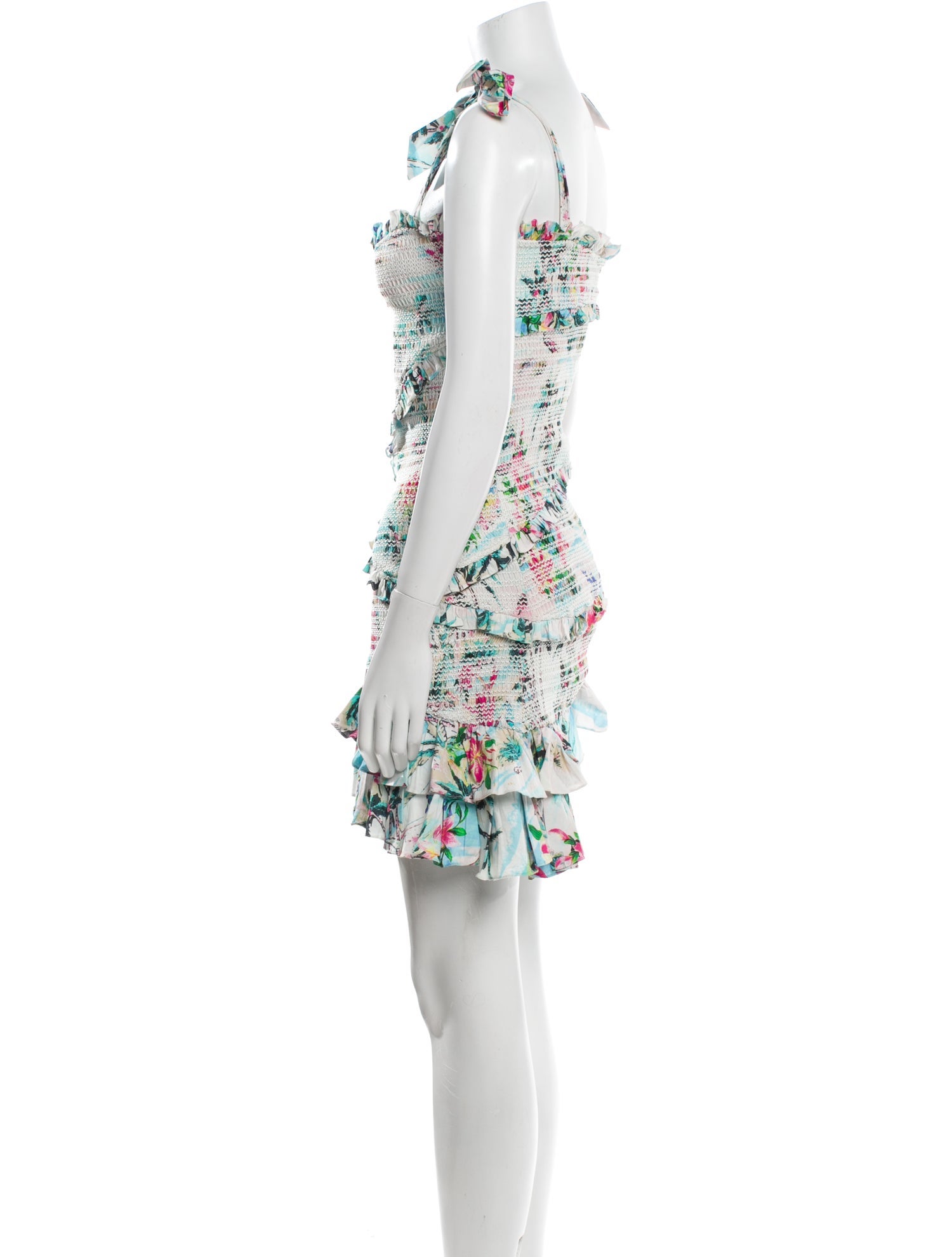 Rococco Sands Floral Print Mini Dress