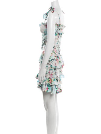 Rococco Sands Floral Print Mini Dress