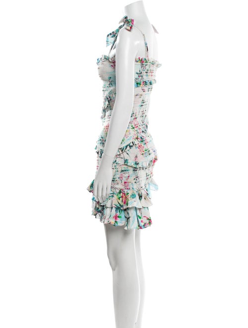 Rococco Sands Floral Print Mini Dress