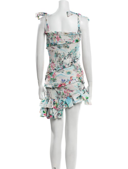 Rococco Sands Floral Print Mini Dress