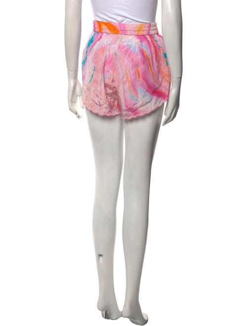 Rococco Sands Tie-Dye Print Mini Shorts