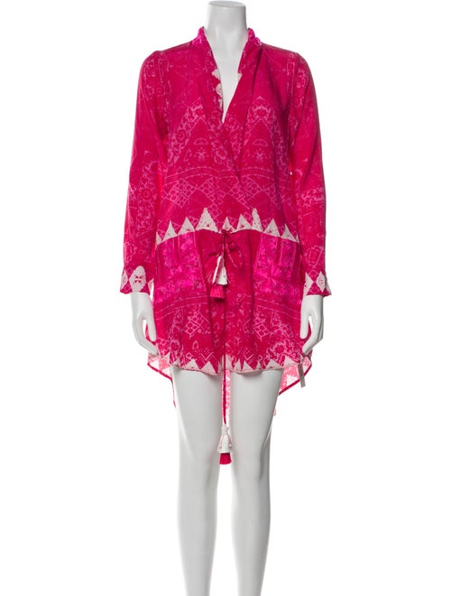 Rococco Sands Silk Knee-Length Dress