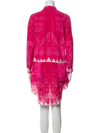 Rococco Sands Silk Knee-Length Dress