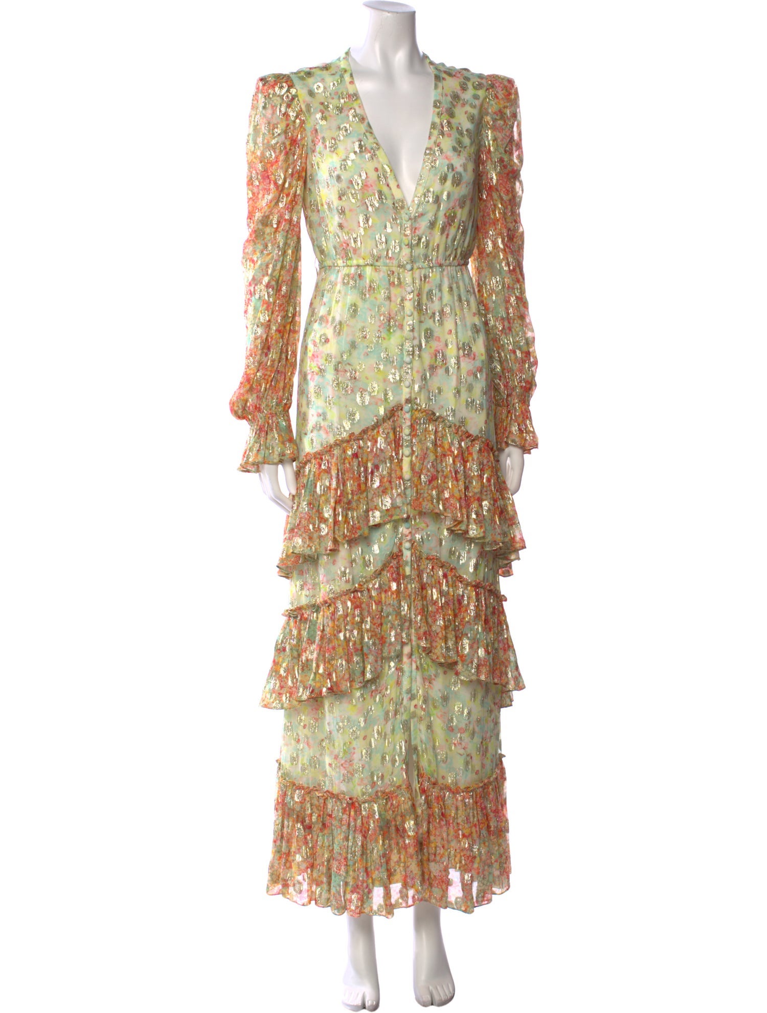 Rococco Sands Floral Print Long Dress